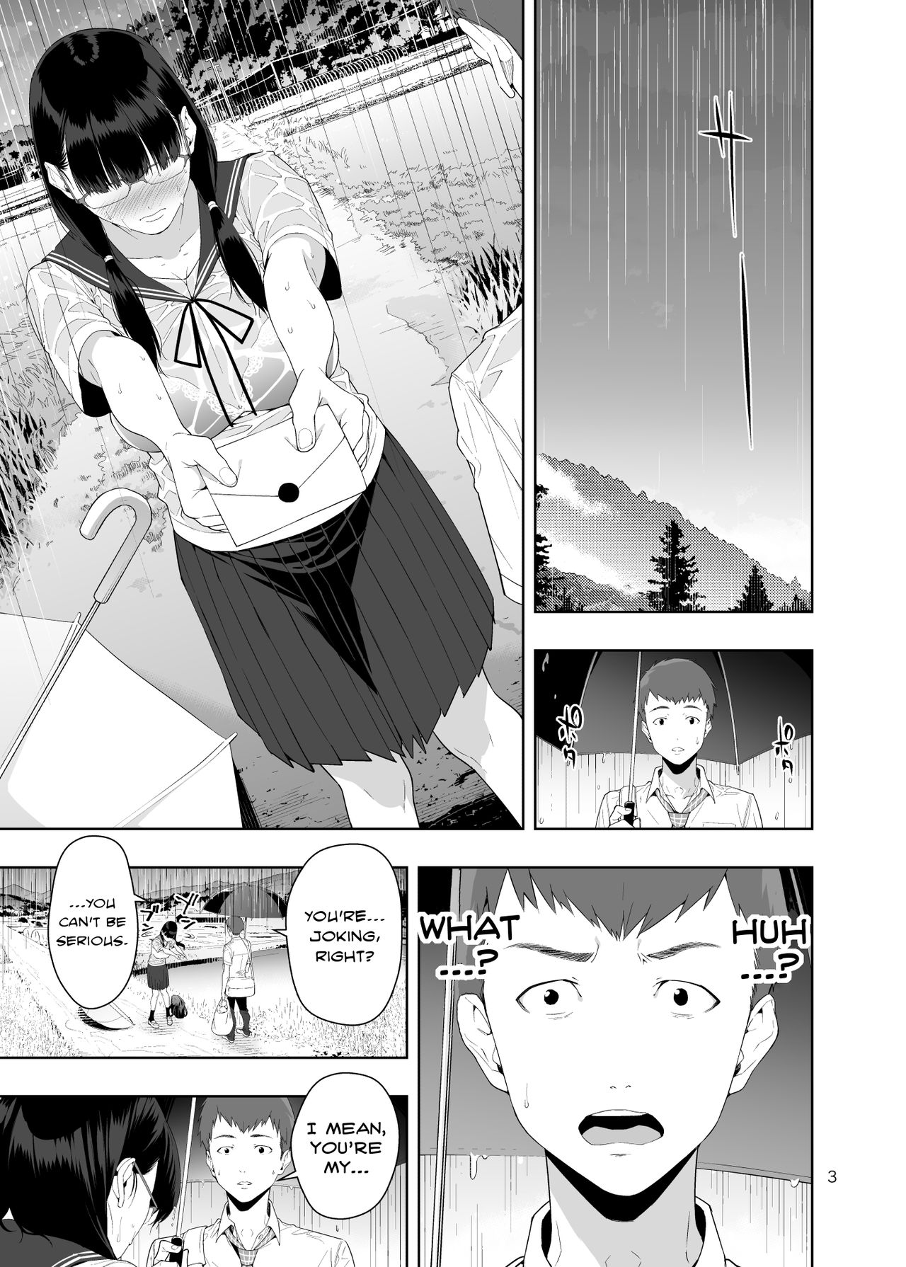 RAIN -Kokuhaku shite Kita no wa Imouto datta- | RAIN -It Was My Sister Who Confessed to Me- page 2 full