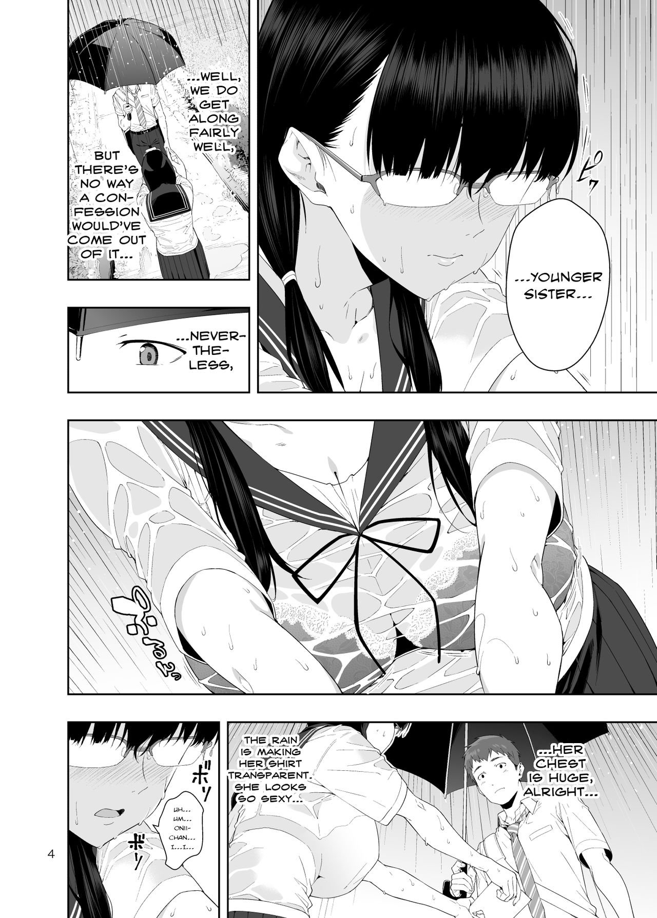 RAIN -Kokuhaku shite Kita no wa Imouto datta- | RAIN -It Was My Sister Who Confessed to Me- page 3 full