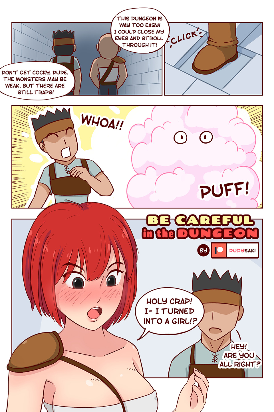 Be Careful in the Dungeon page 1 full