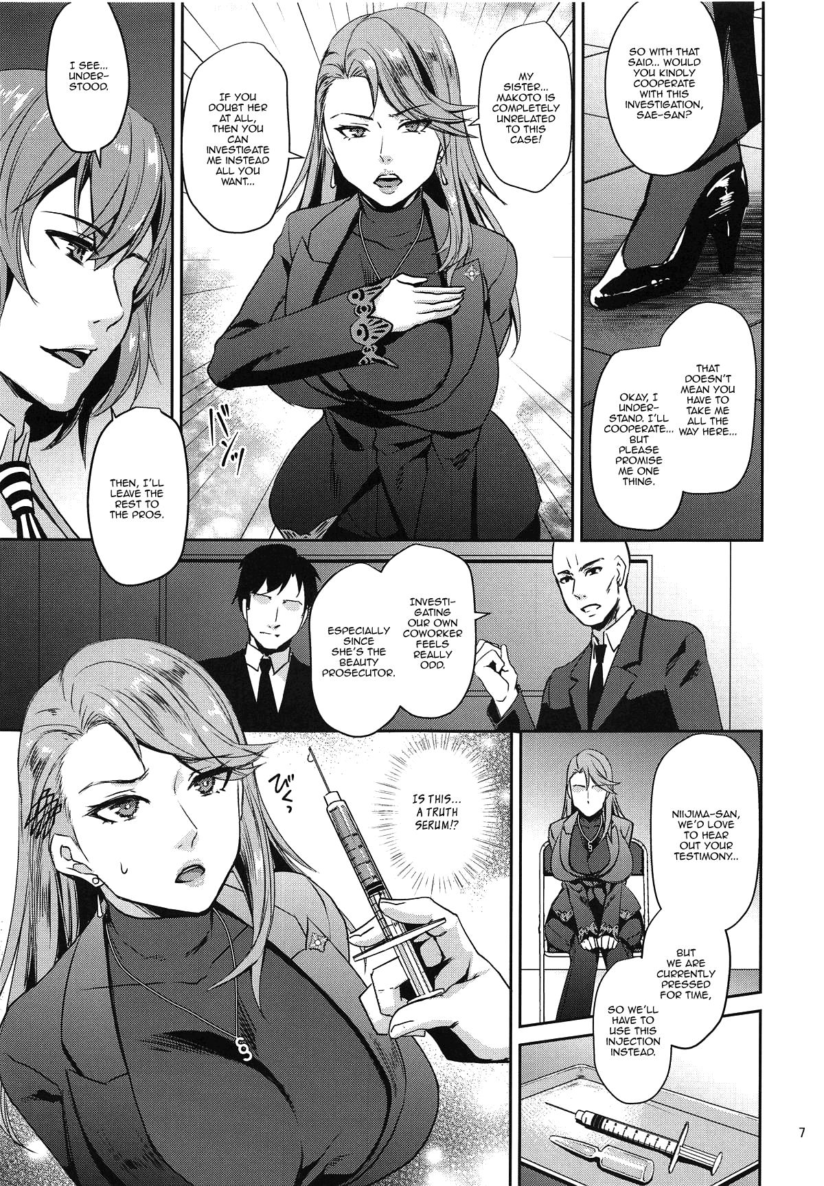Bijin Kensatsukan Hamerare Chijoku Sousa | Beautiful Prosecutor's Framing and Rape Investigation page 6 full