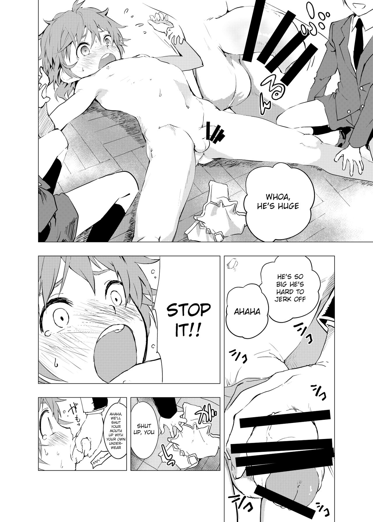 Inaka no Uke Shounen to Tokai no Seme Shounen no Ero Manga page 8 full