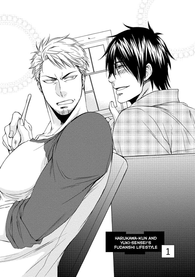 Harukawa-kun to Yuki-sensei no Fudanshi Jijou. Ch. 1-3 page 4 full