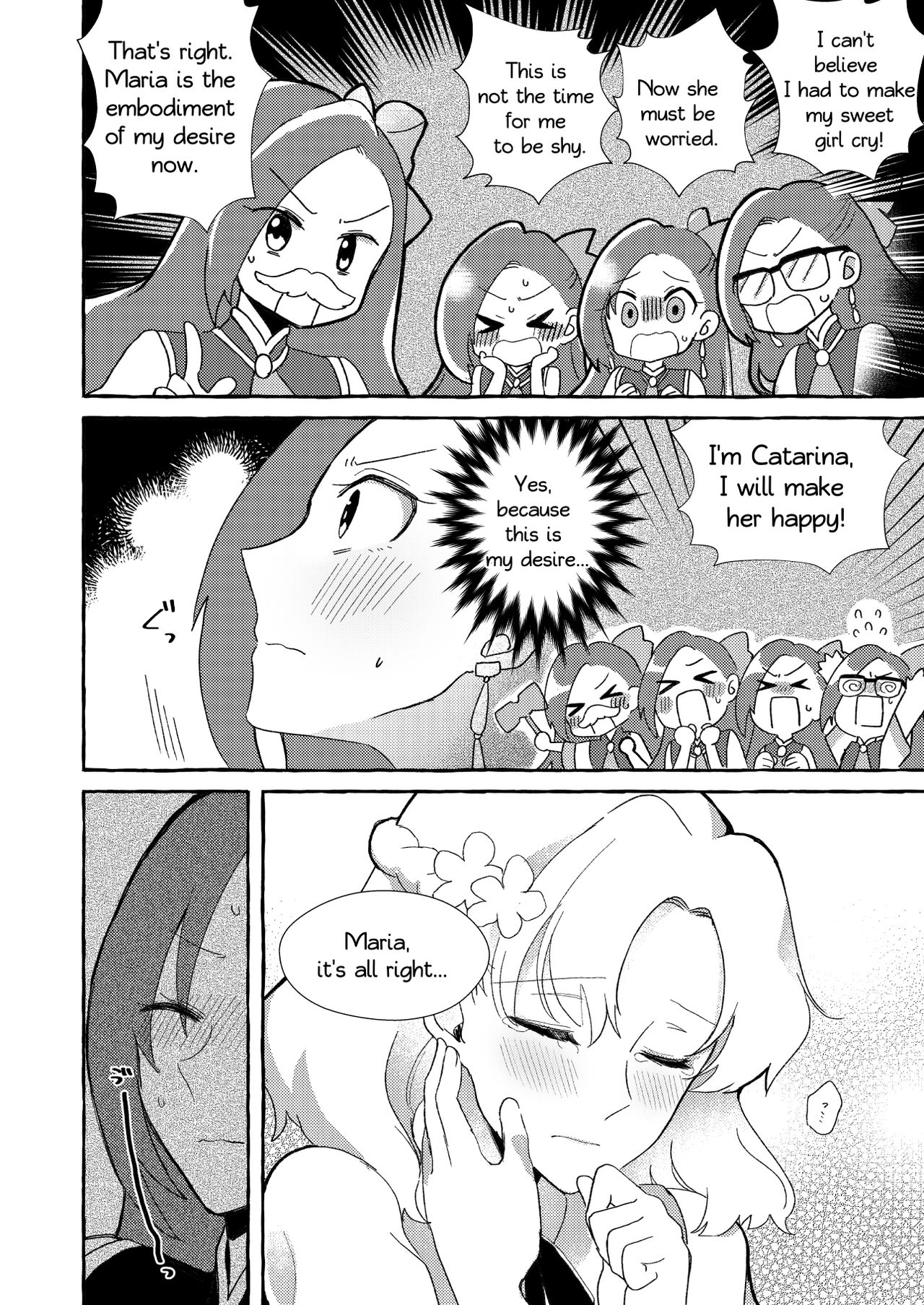 The heroine of the damsel-in-distress game, entered a room that would catastrophe her if she didn't let her go three times page 9 full