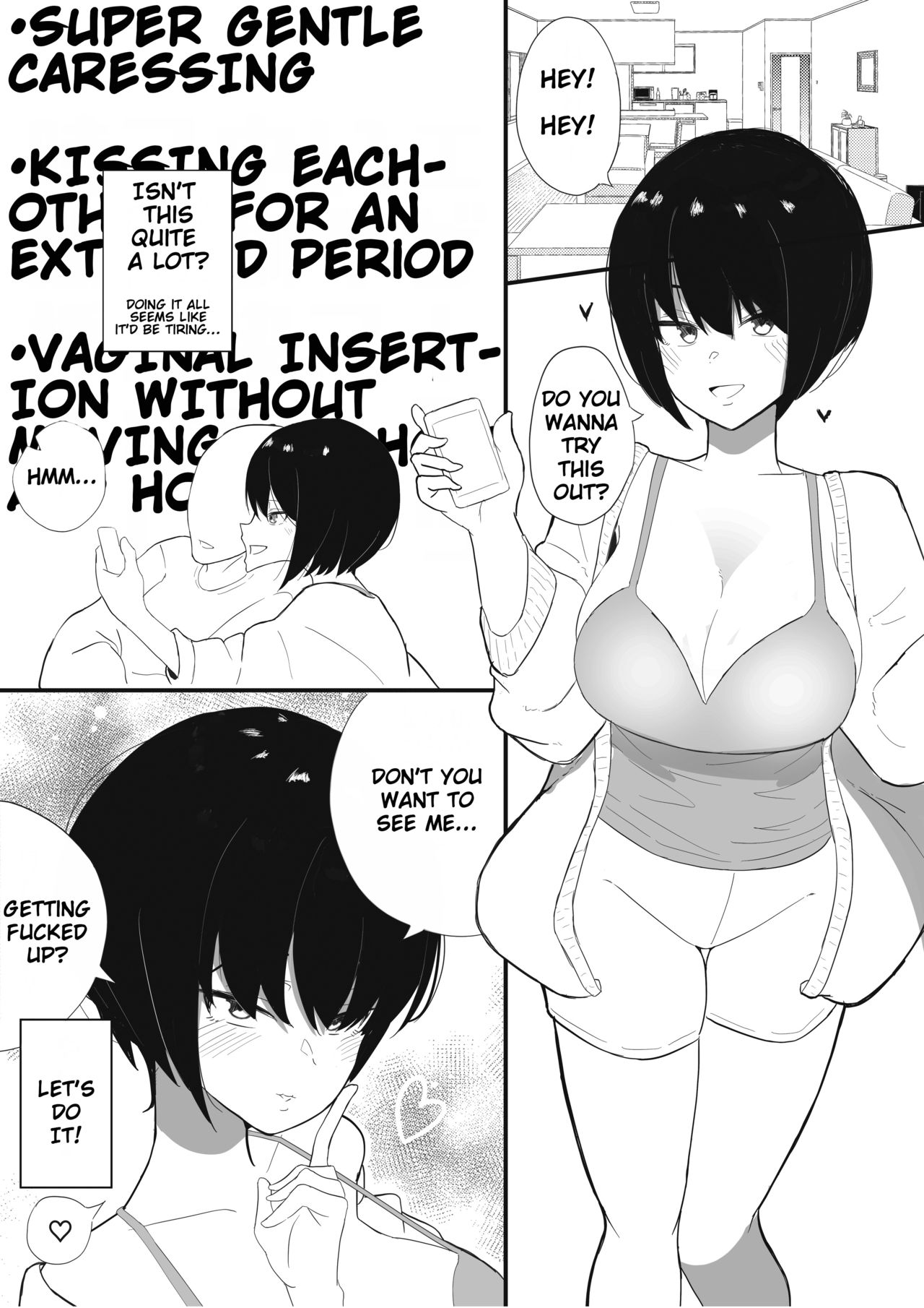 Kanojo to Slow Sex de Guchagucha ni Naru Hon | A Book Where Me and My Girlfriend Get Messed Up From Having Slow Sex page 3 full