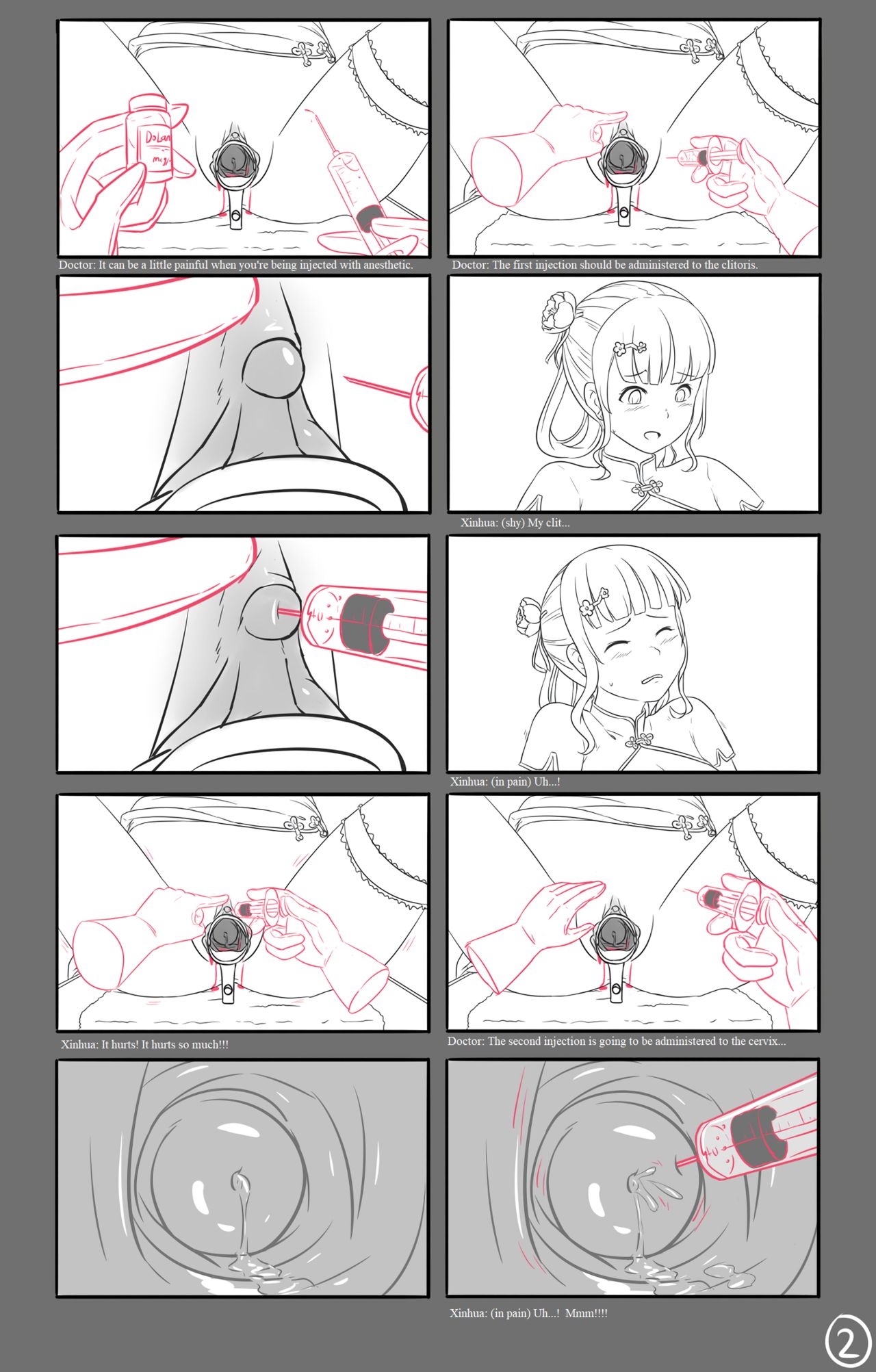 Xinhua Castration Diary 1 page 3 full