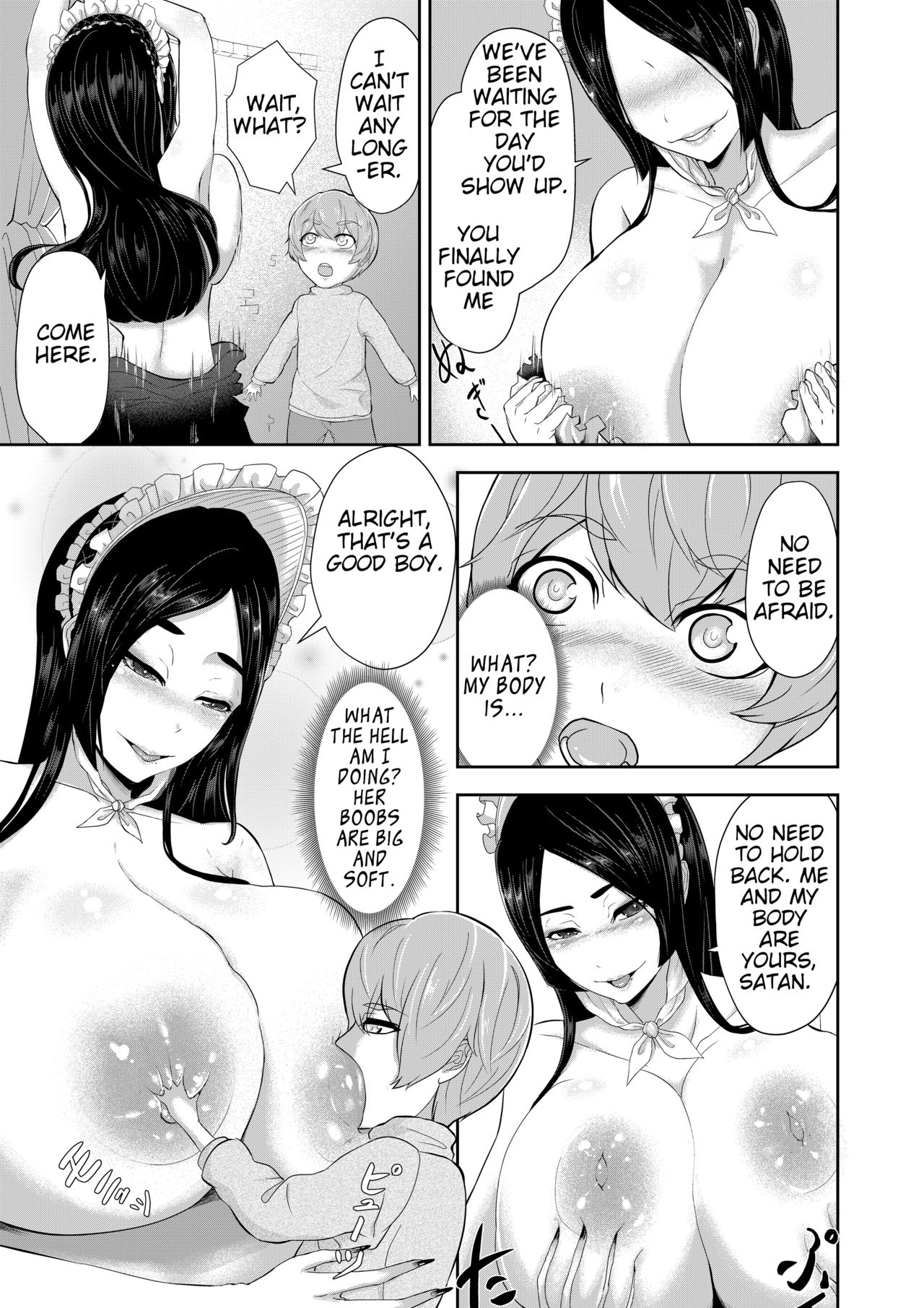 Shota Maou to Majo Dorei no Houshi | Shota Satan and the Witch Slaves Services page 3 full