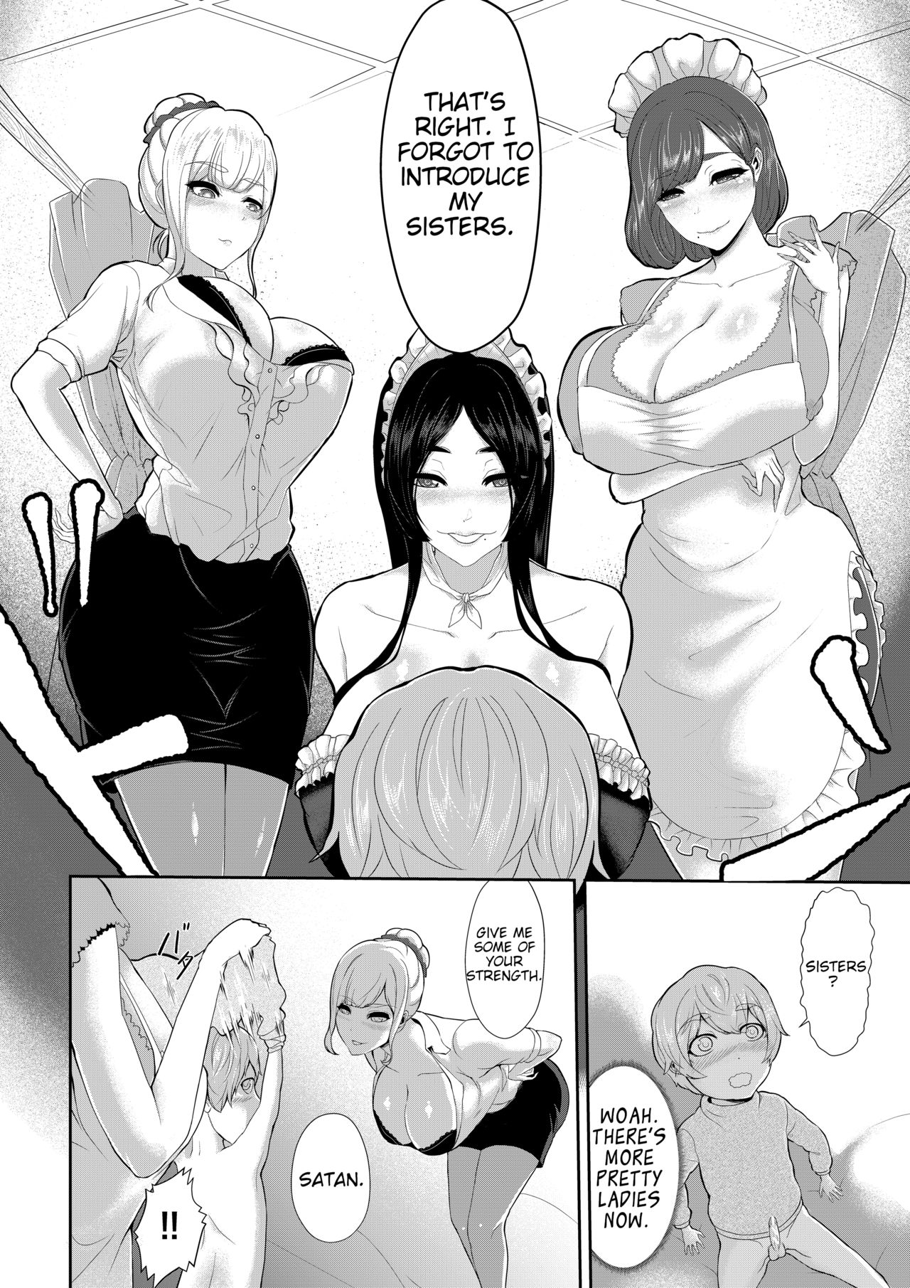 Shota Maou to Majo Dorei no Houshi | Shota Satan and the Witch Slaves Services page 8 full