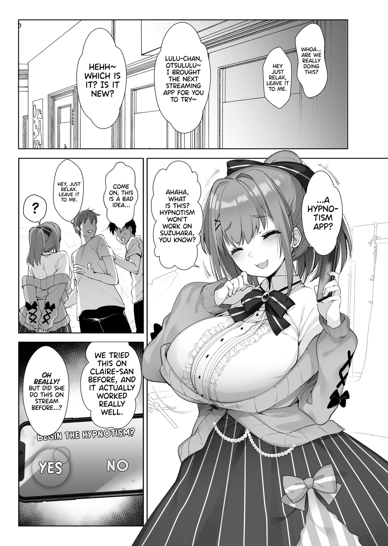 Suzuhara Lulu to Himitsu no Saimin Appli | Suzuhara Lulu and The Secret Hypnotism App page 5 full