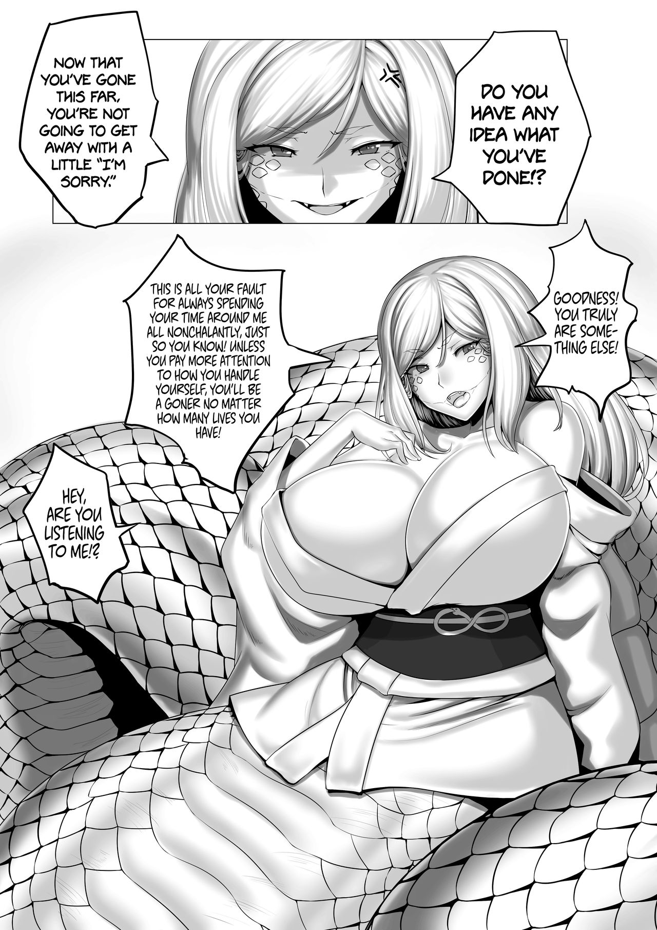 Shirohebi-san ni | White Snake page 2 full