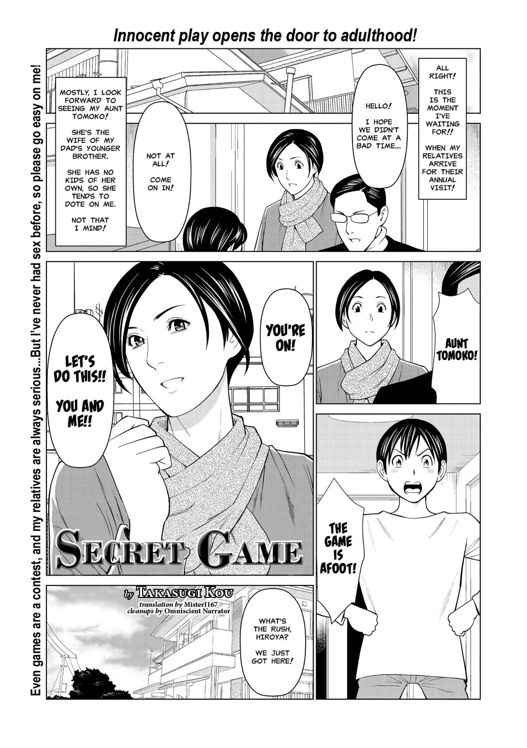 Himitsu no Shoubu | The Secret Game page 1 full