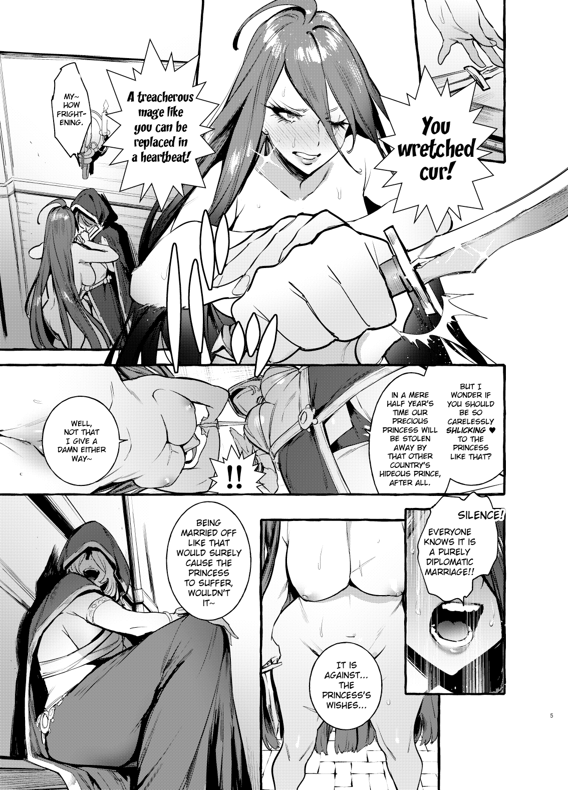 Ochinpo Onna Knight to Shojo Hime | The Princess and the Knight of the Dick page 6 full