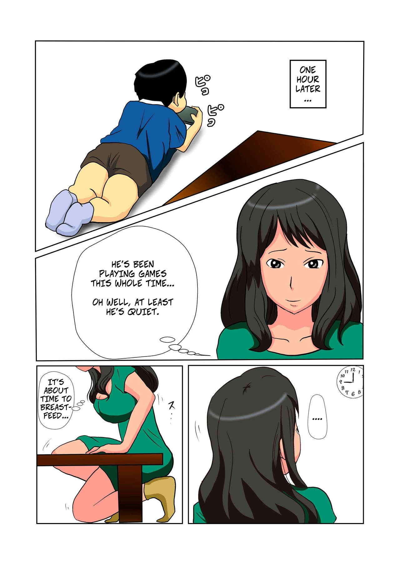 Shachou no Musuko o Azukattara Bonyuu o Suwareta Bakari ka.. | I was breastfeeding when the Boss's son... page 3 full