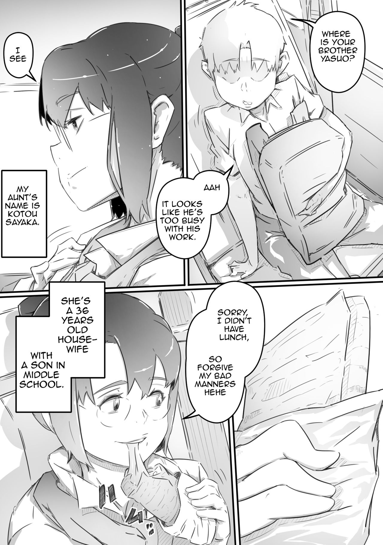 Nao-kun, Oba-san to Sex Suru | Nao Has Sex with His Aunt page 5 full