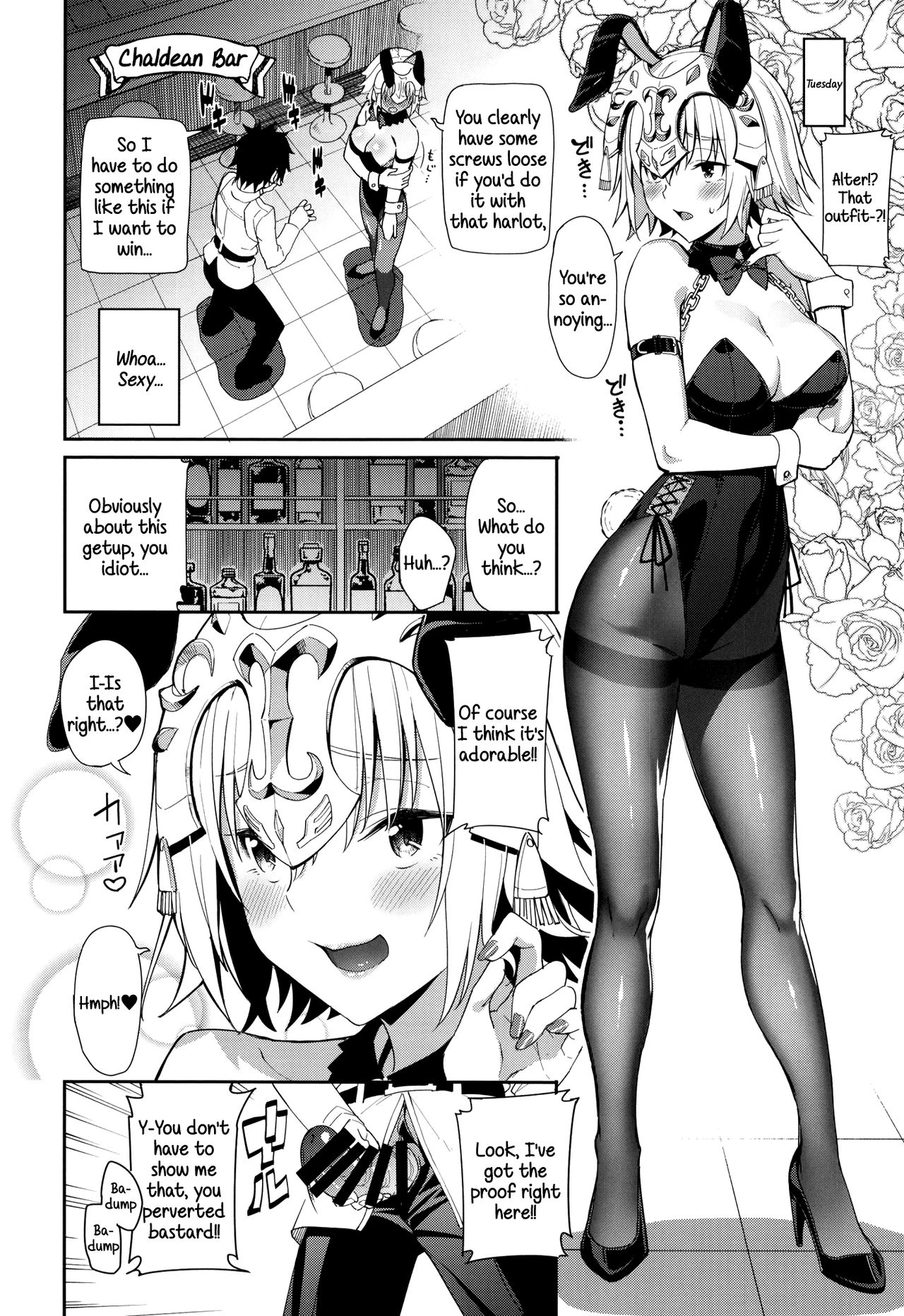 Jeanne to Alter no Sakusei Shuukan | A Week Of Getting Milked By Jeanne And Alter    =White Symphony= page 9 full