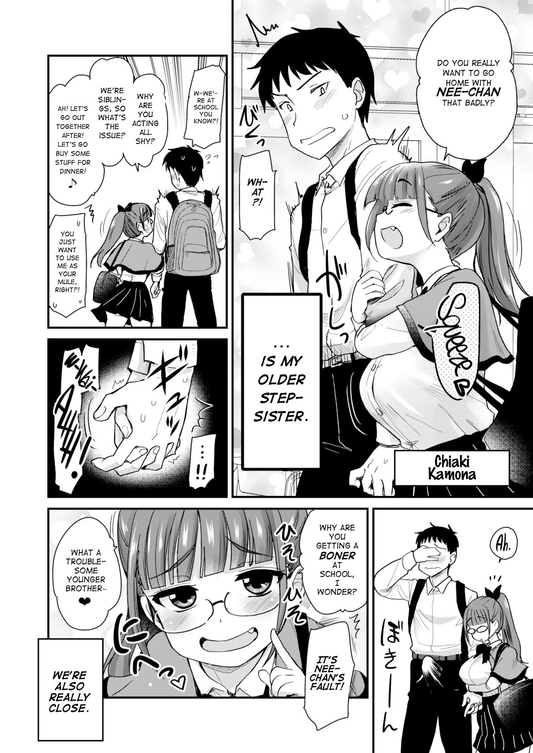 Otouto no Seiyoku Shori wa, Ane ga Suru Mono da to Onee-chan wa Omotte iru. | My big step-sister thinks that big sisters should take care of their little brother's sexual urges page 4 full