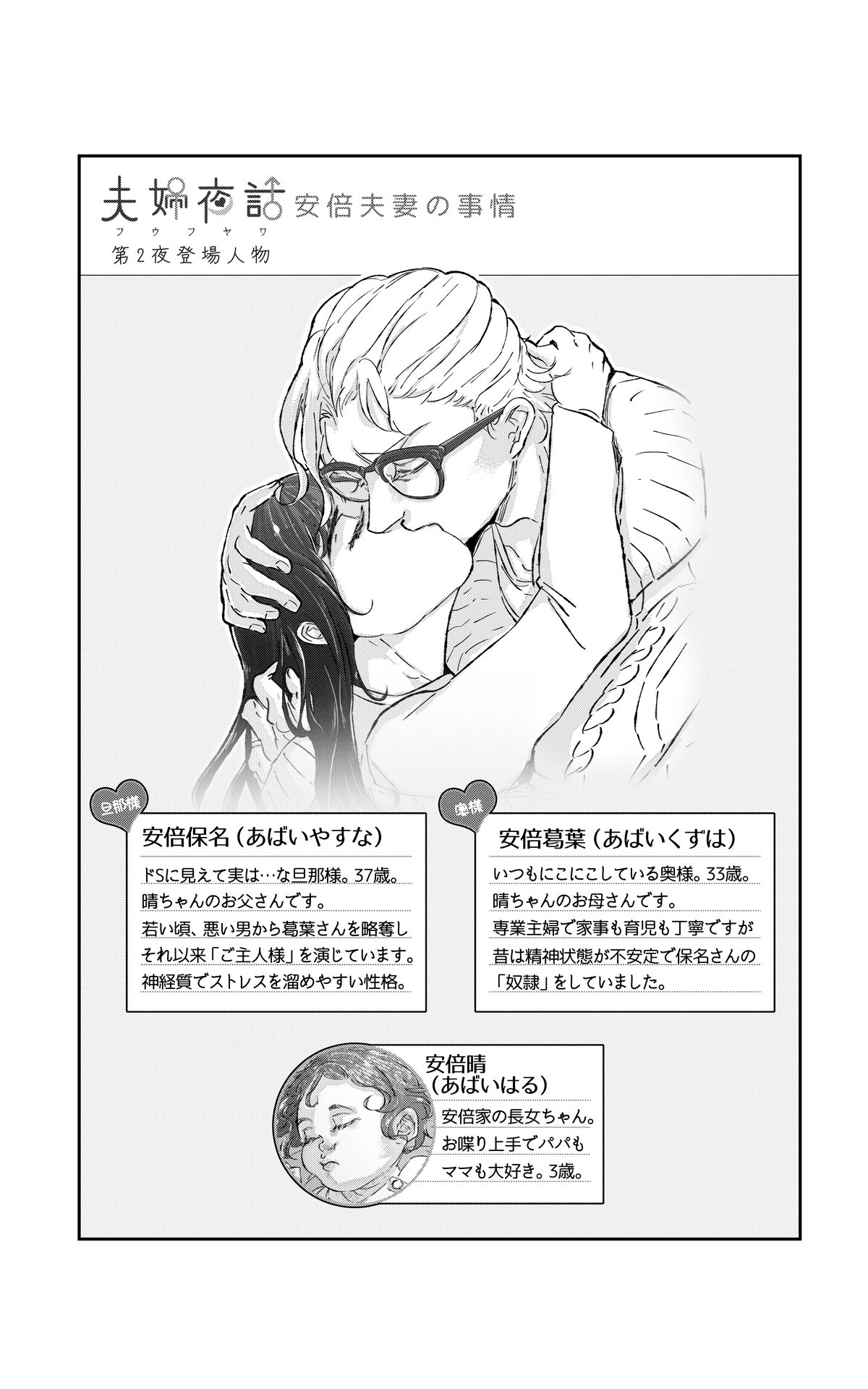 Fuufu Yawa Dai 2-ya ~ Abe Fusai No Jijou ~ page 3 full