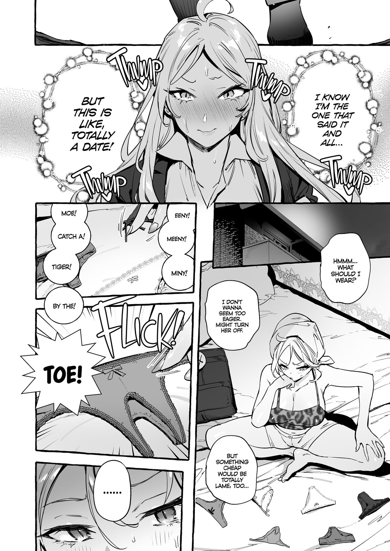 Futanari-san to Nonke-san ♀ Hatsu Date Hen | Straight Girl Meets Futa: The First Date page 10 full