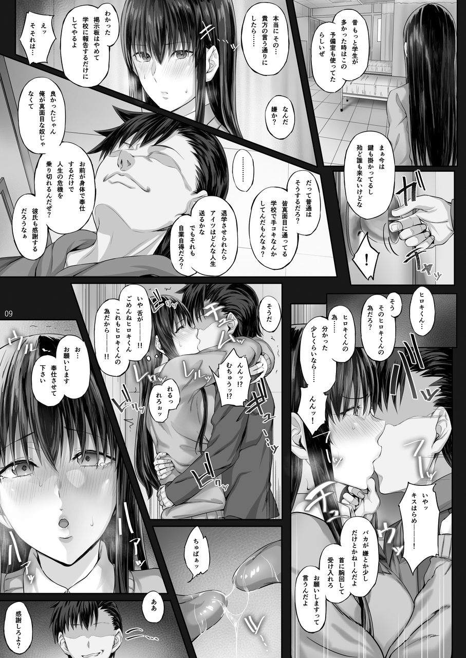 Kanojo ga Boku no Shiranai Tokoro de page 8 full