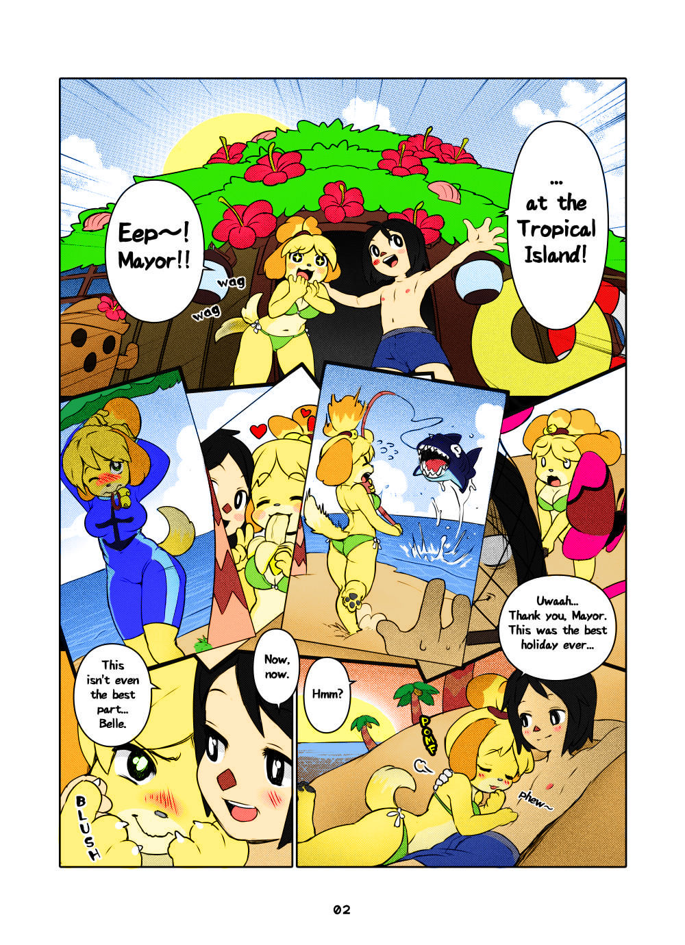 Belle's Love Vacation! page 3 full