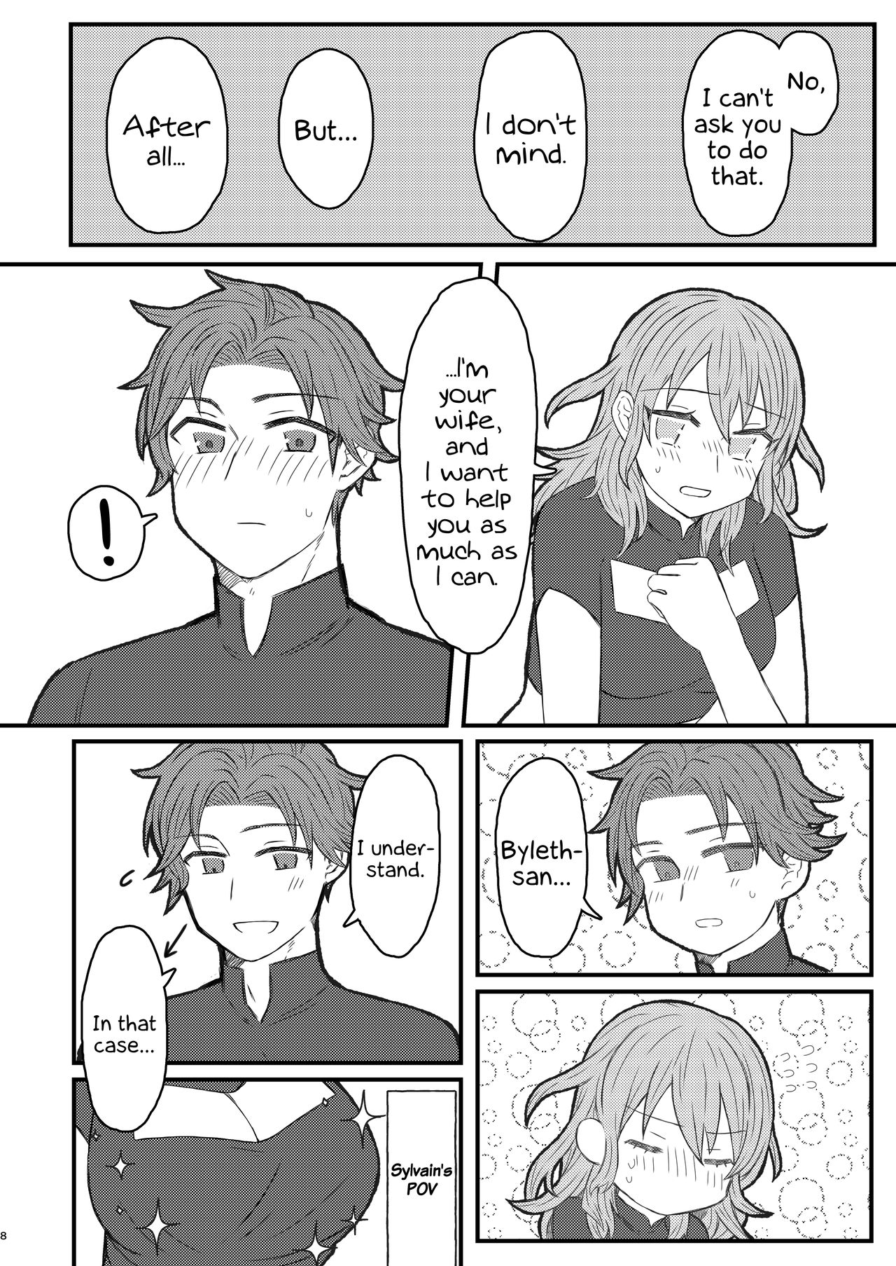 Byleth Sensei ga Mune de Shite kureru Hon | A book where Byleth-sensei gives a titfuck page 7 full