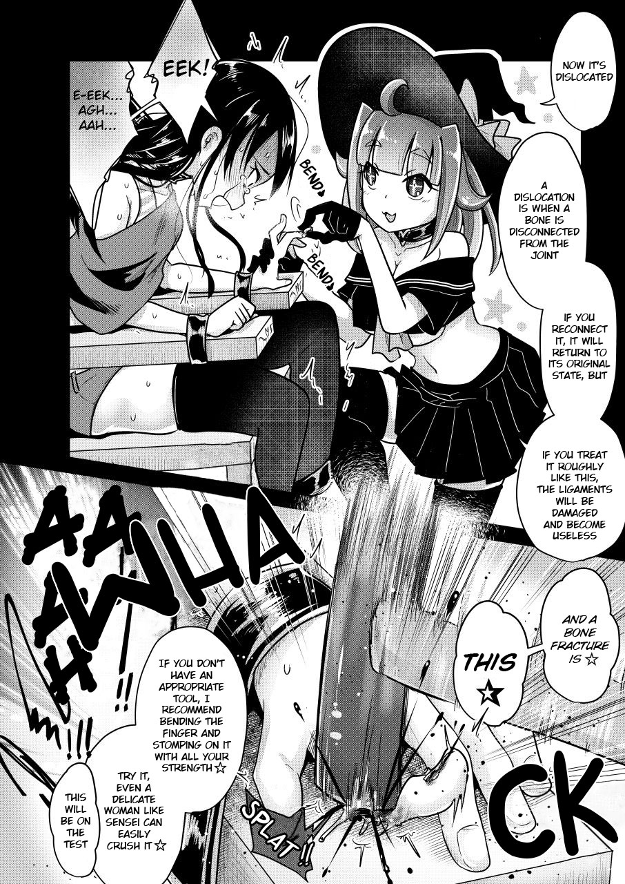 Ryona zukan ~ yubi seme gankyuu seme ~ page 8 full