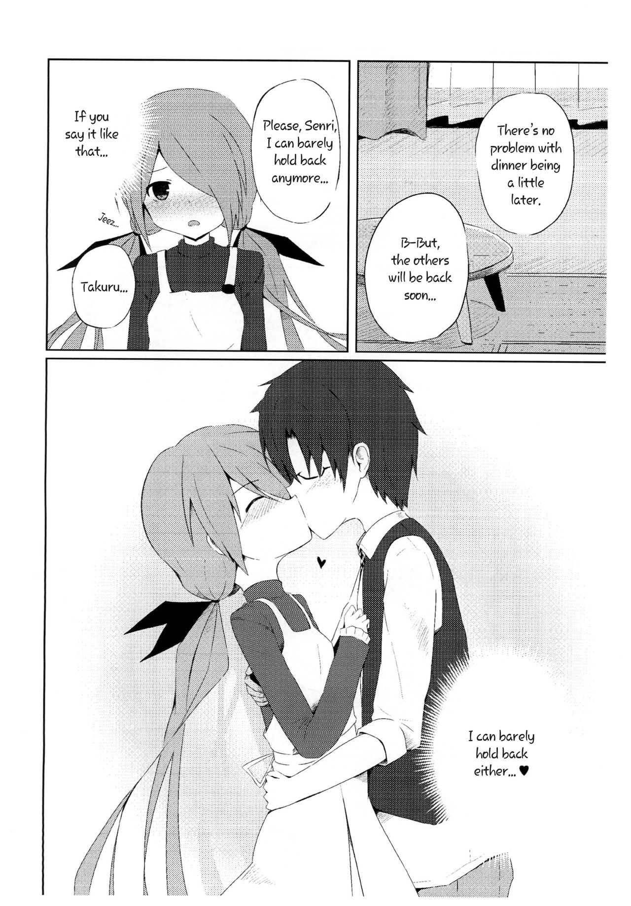 Senri to Kabe no Usui Boro Apaato de Meiku Chairudo  Suru Hon page 4 full