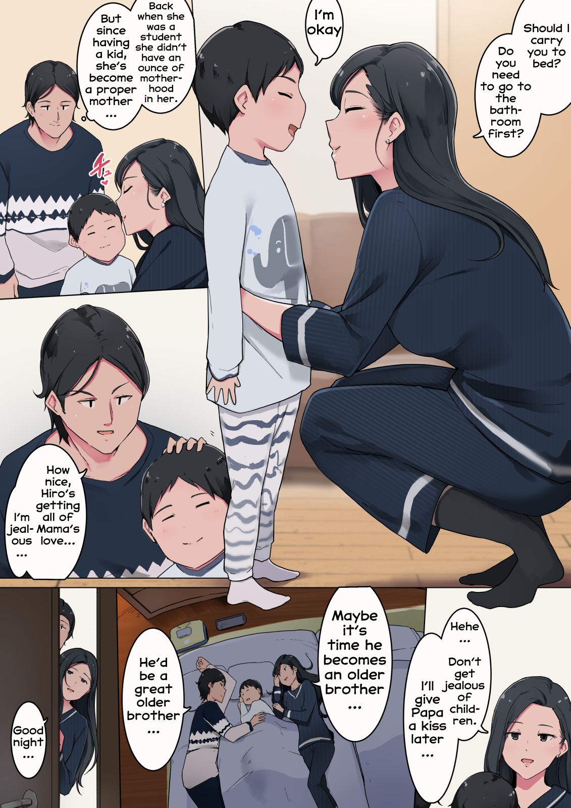 Haha no Kao to Onna no Kao o Tsukaiwakeru Mama no Ohanshi page 2 full