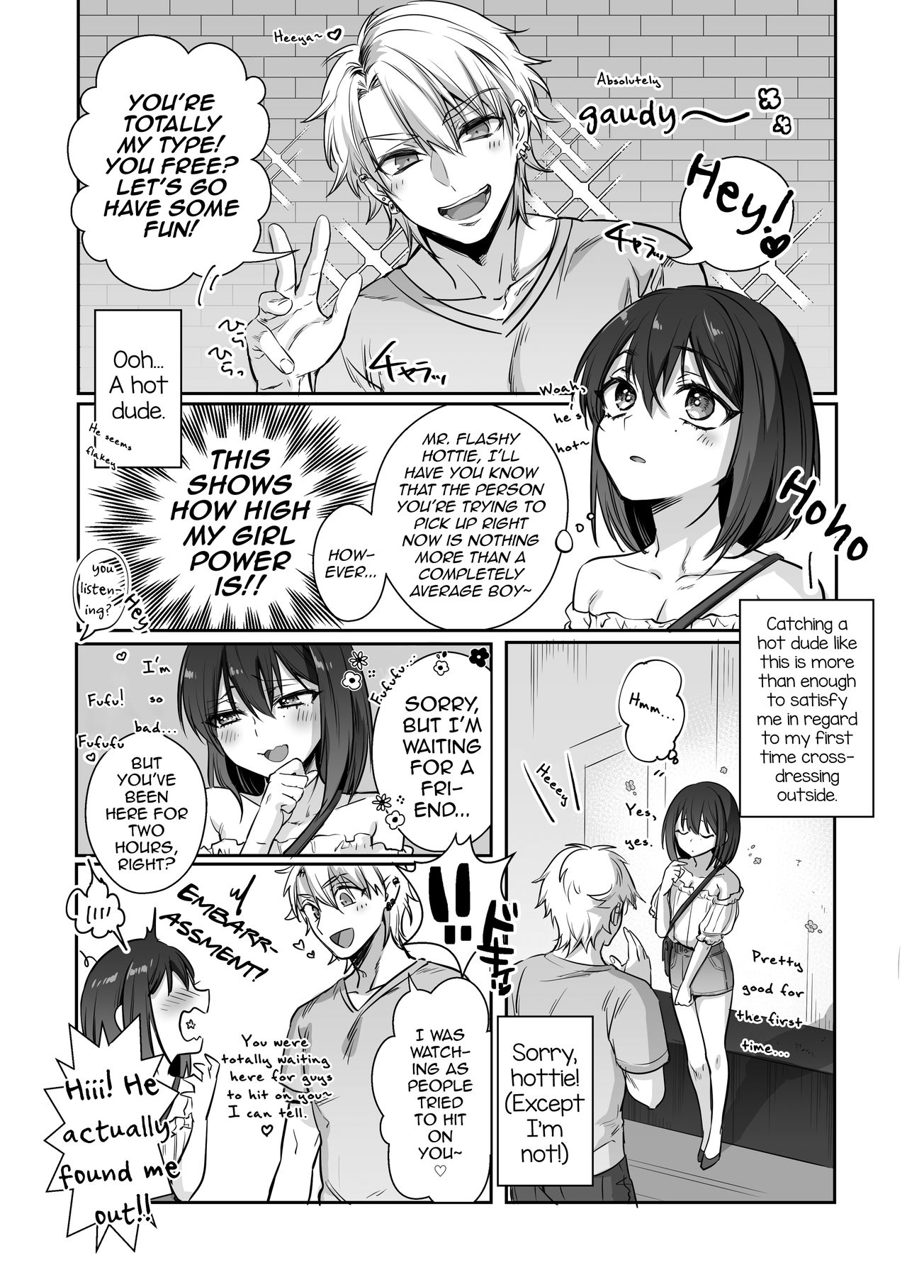 Shoshinsha Josou Danshi ♂ o Mesuochi Sasetemita! page 7 full