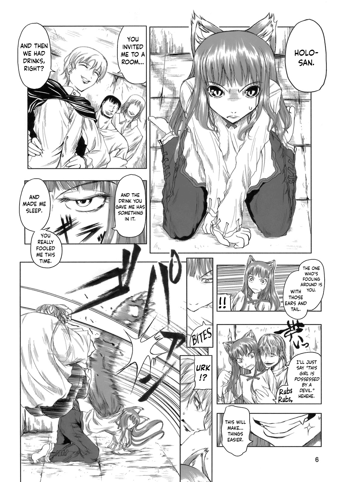 Holo-sensei's Junbi Go 2 page 5 full
