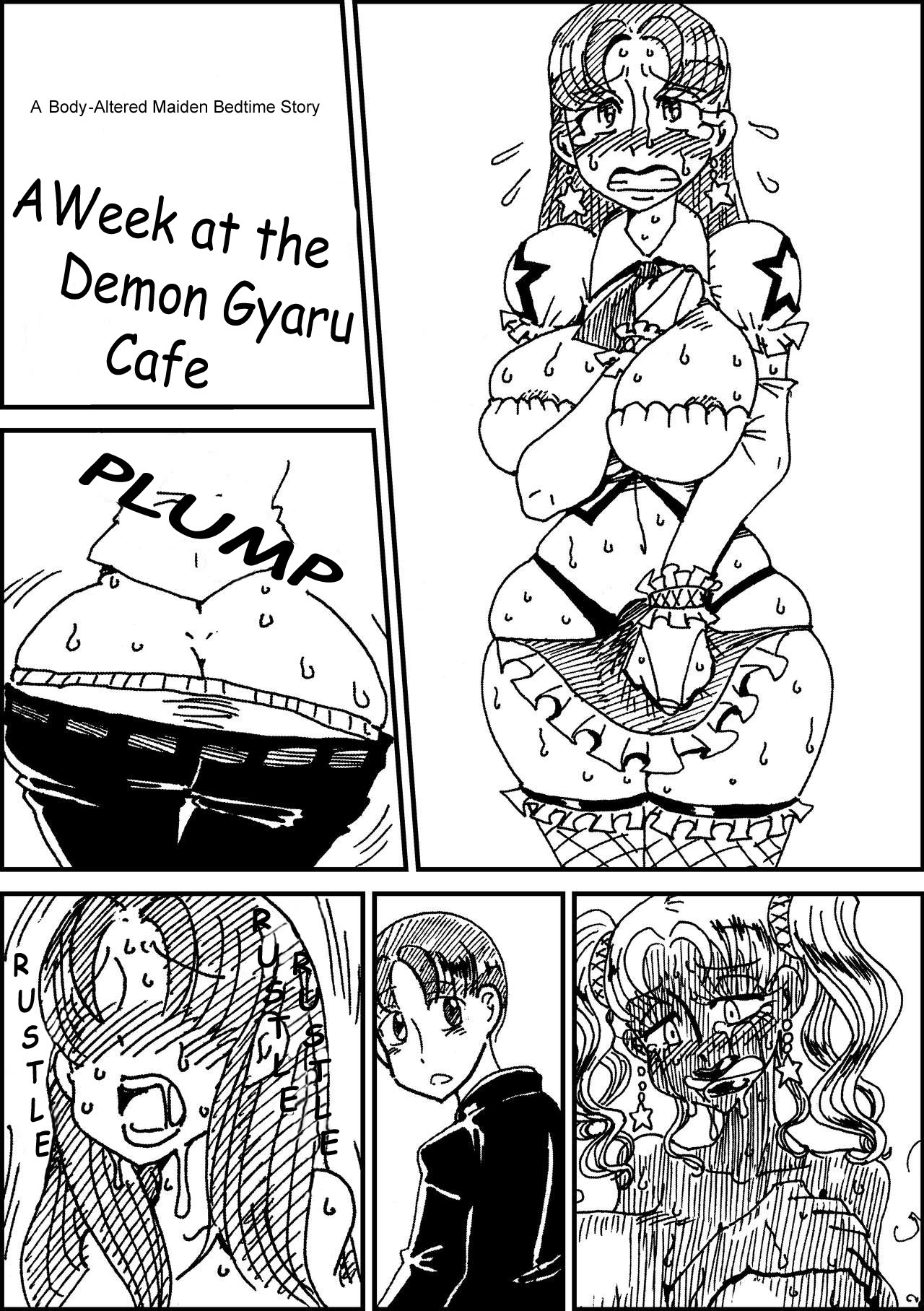 Nikutai Henka Shoujo Yawa ~MaGal Kissa no Nanokakan~ |  A Body-Altered Maiden Bedtime Story ~A Week at the Demon Gyaru Cafe~ page 1 full