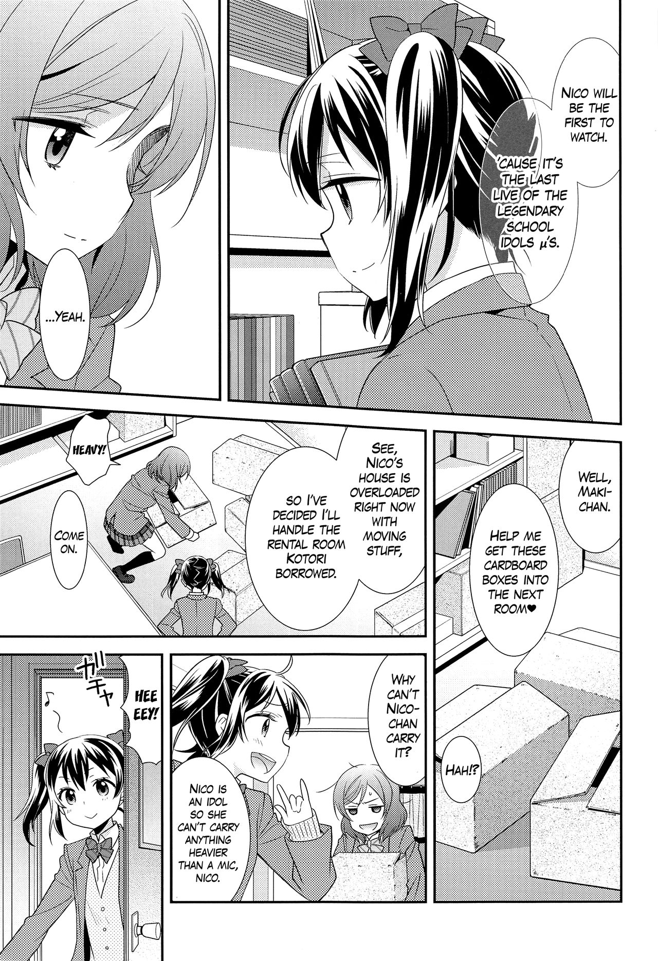 Bokura no Te ni wa Ai Shika nai. | There’s Nothing but Love In Our Hands. page 9 full