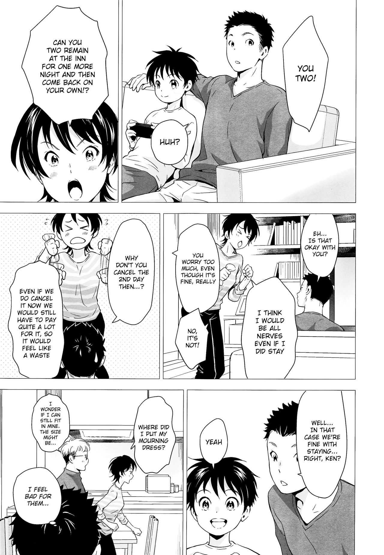 Kyuujitsu wa Hokkori to | Vacations Should Be Warm and Fluffy page 8 full