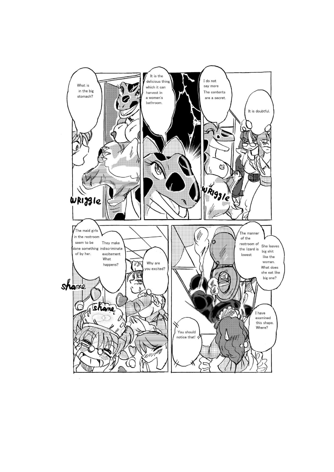 Waniko in the girl's bathroom - Moe version page 3 full