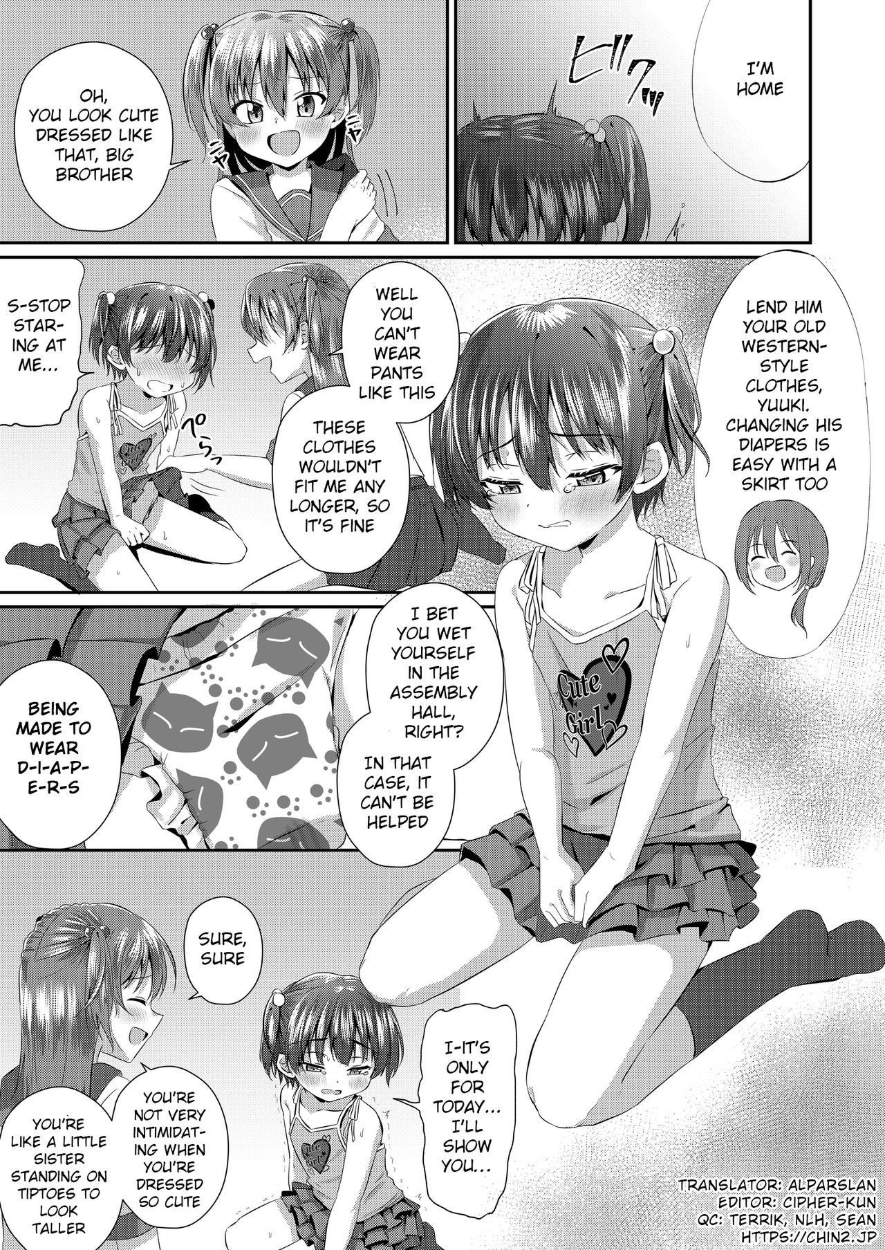 Onii-chan Omutsu Nuretenai? | Big Bro, Is Your Diaper Wet? page 6 full