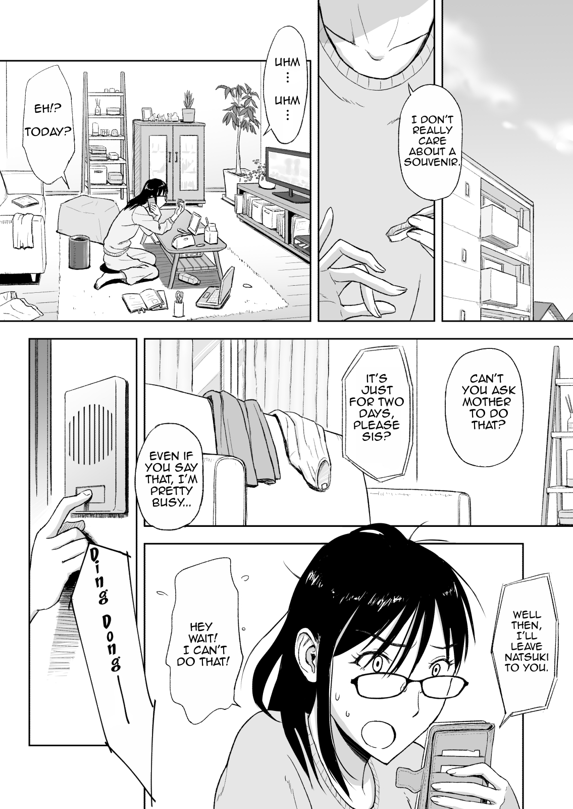 Konkatsu ni Hagemu Oba wa Oi ni Motomerarete Choppiri Ureshii. | Marriage Seeking Aunt is a Little Glad About Being Pursued by Her Nephew. page 2 full