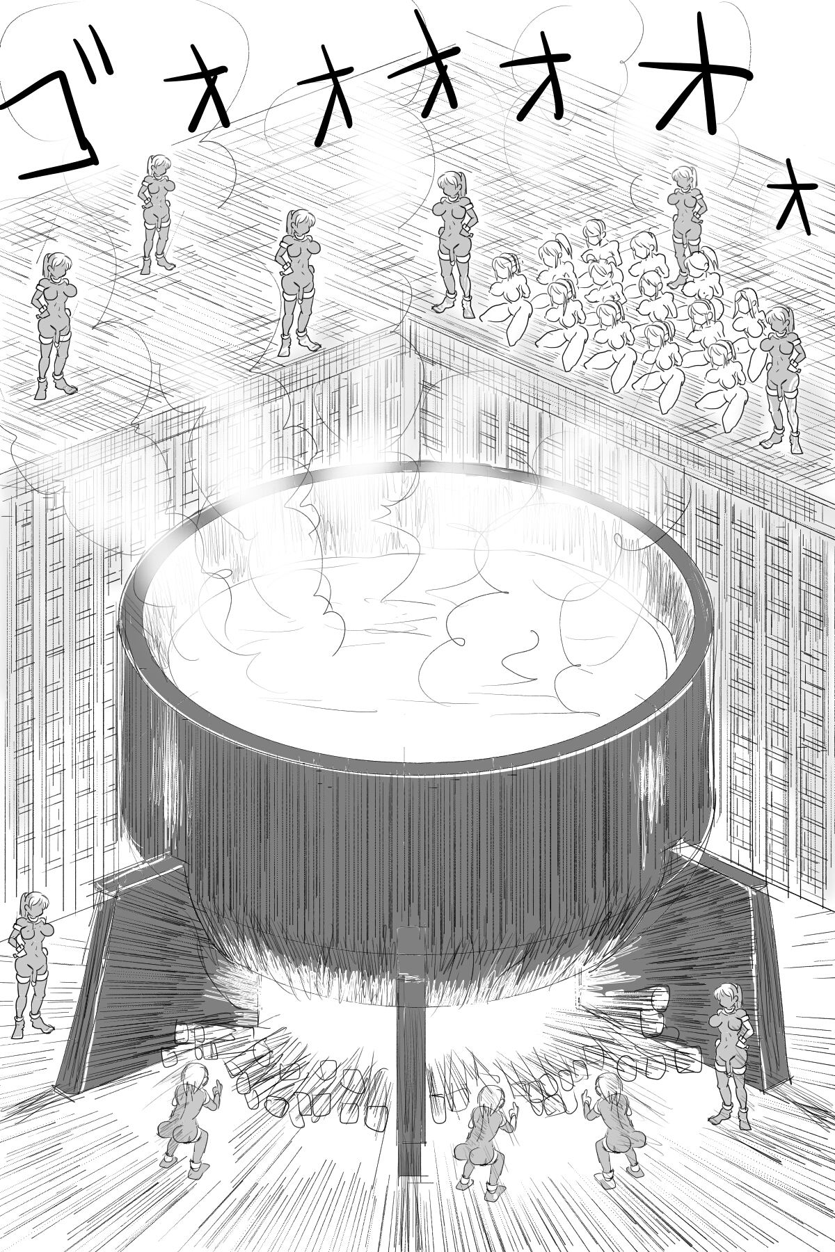 Onna Senshi o Nettou de Kamayude Shokei!! page 6 full