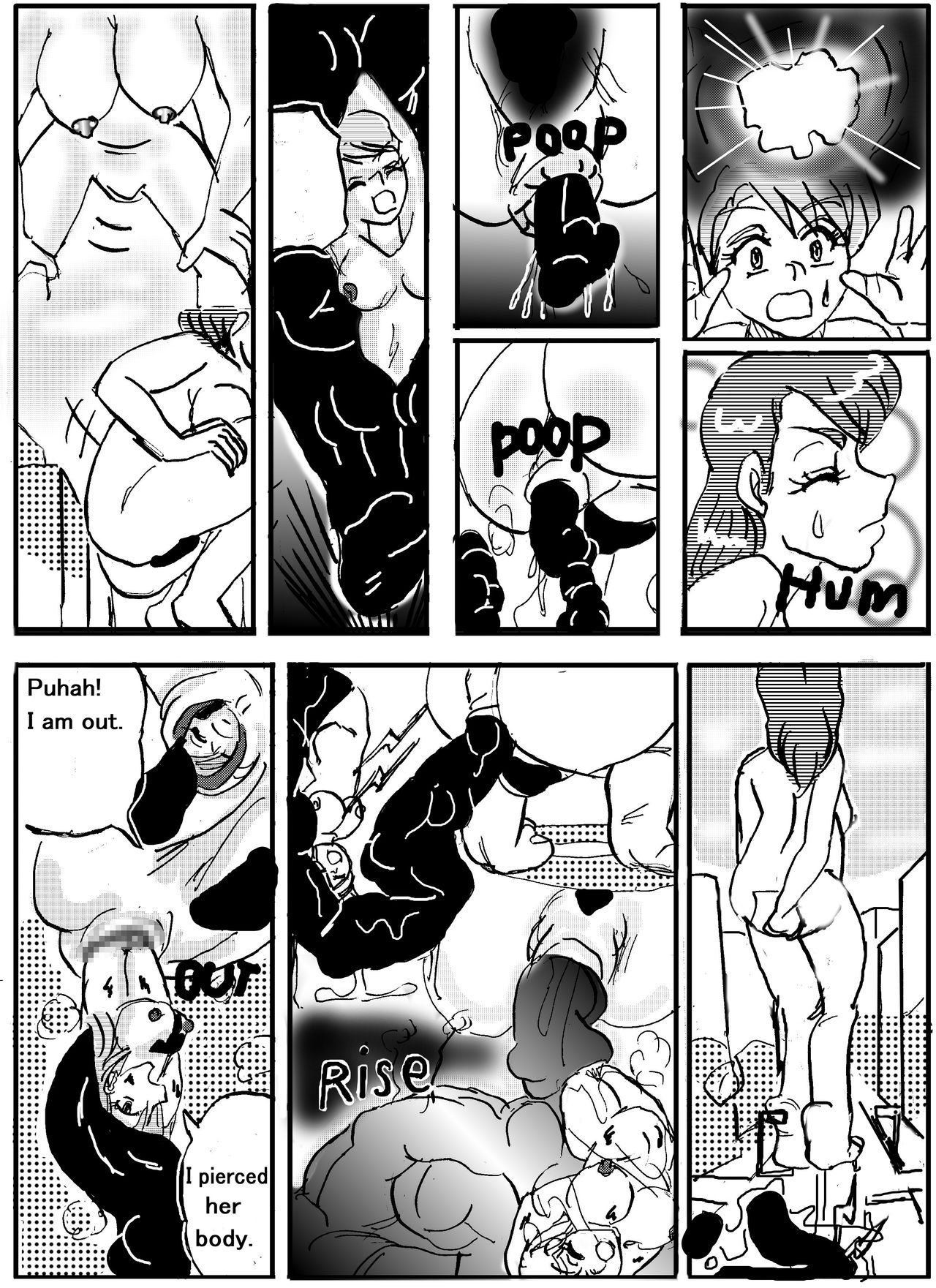 The real vore of the gaintess & Man-sucking leech fear page 8 full