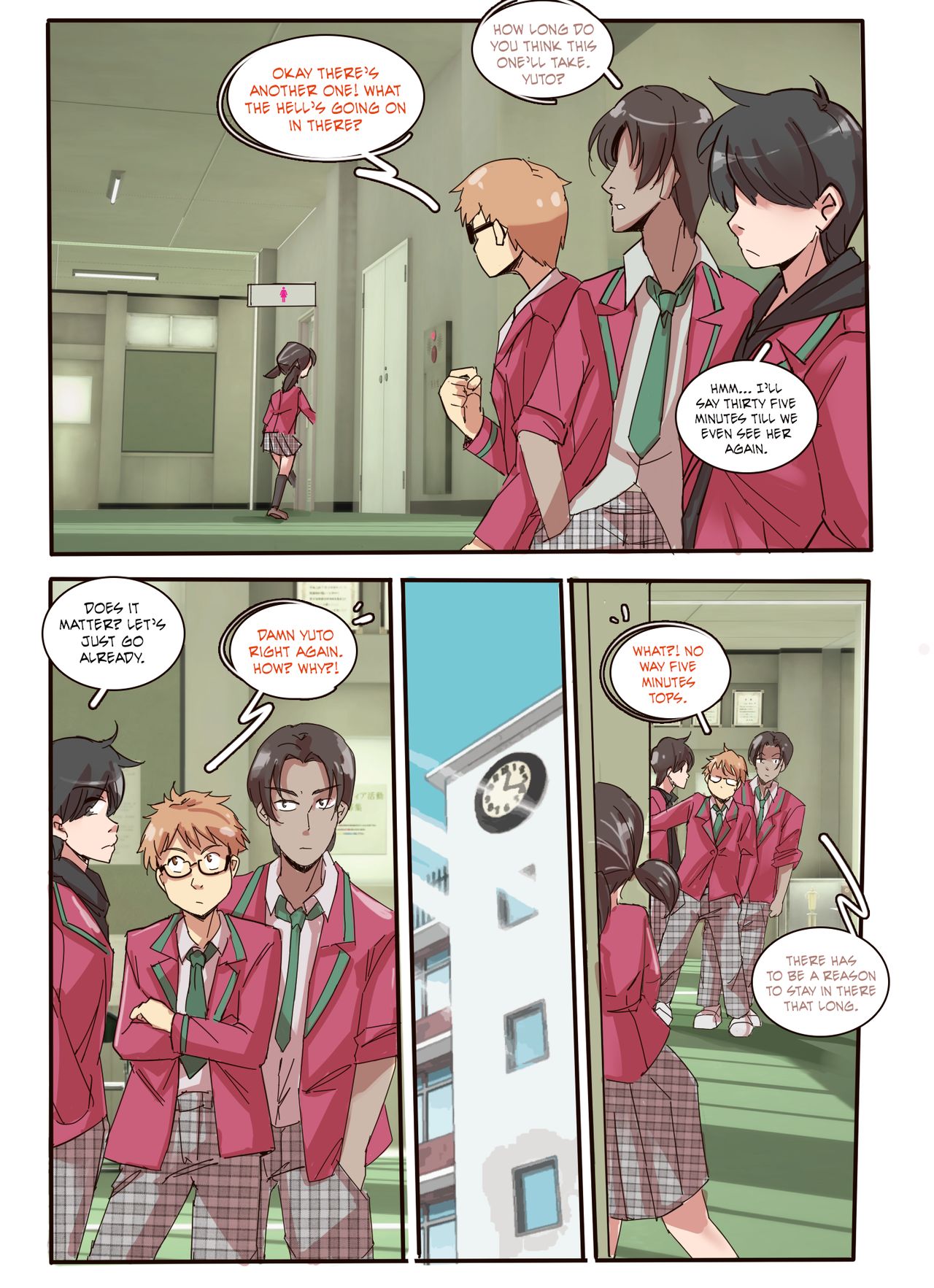 Girl's Toilet page 1 full