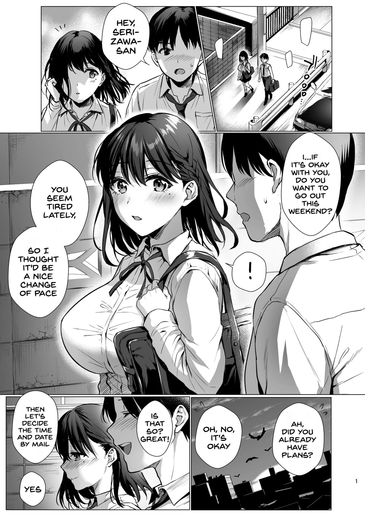 Toshoshitsu no Kanojo 3~Seiso na Kimi ga Ochiru made~ page 2 full