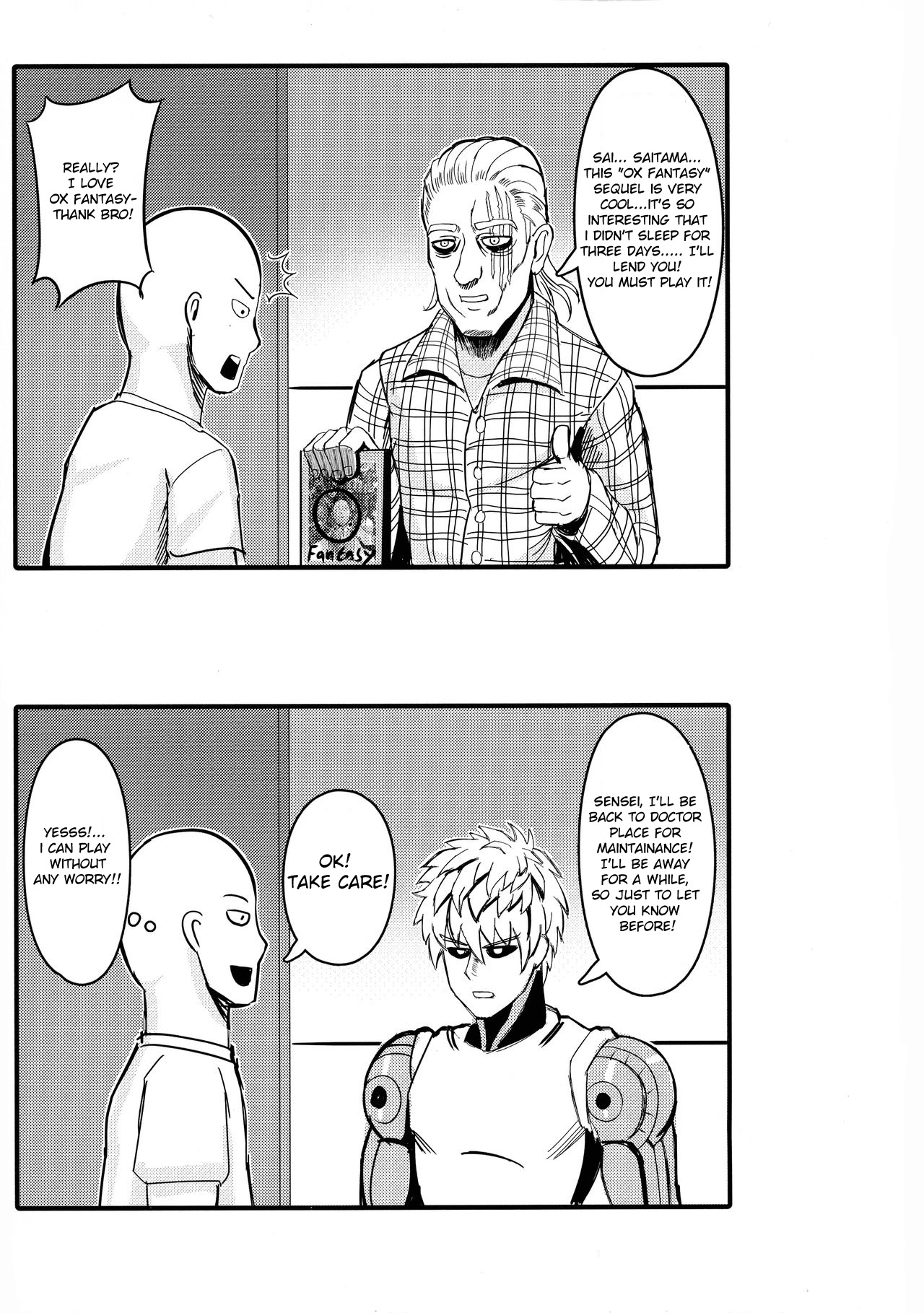 ONE PORNCH MAN Tatsumaki Shimai page 3 full