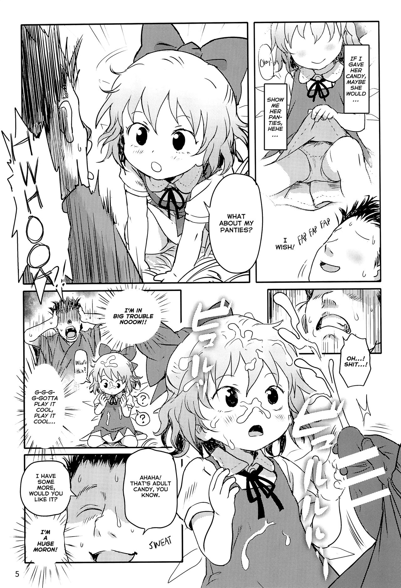 Sugoi yo! Cirno-chan! | You're Amazing, Cirno-chan! page 4 full