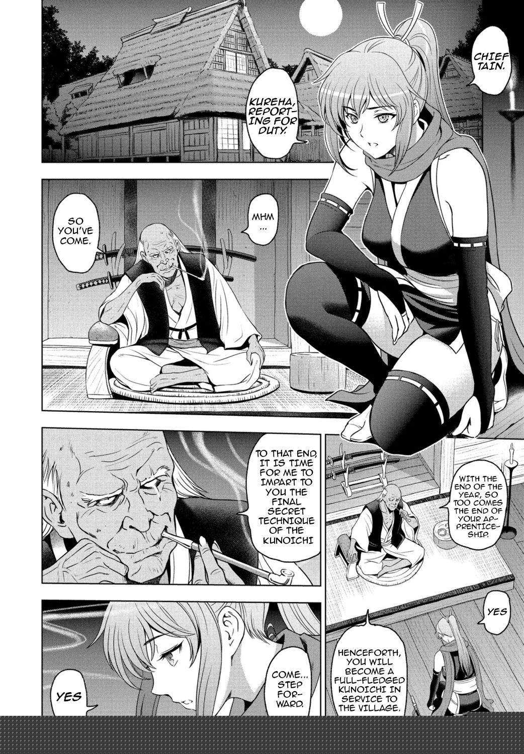Nettori Netorare Ch. 7 -Kunoichi Kureha no Baai- page 6 full