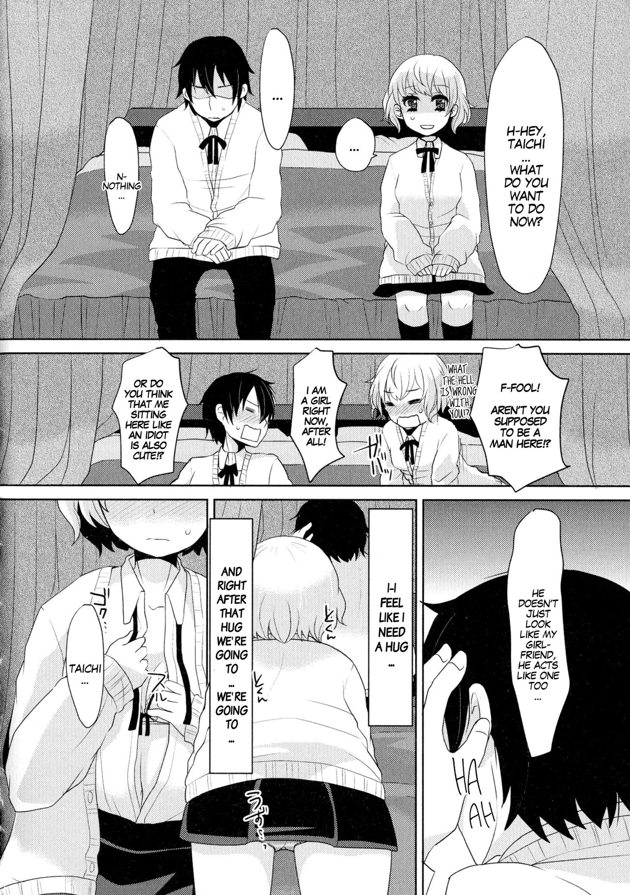 Otomegokoro to Shinyuu to | Dear Friend And The Maiden's Heart page 8 full