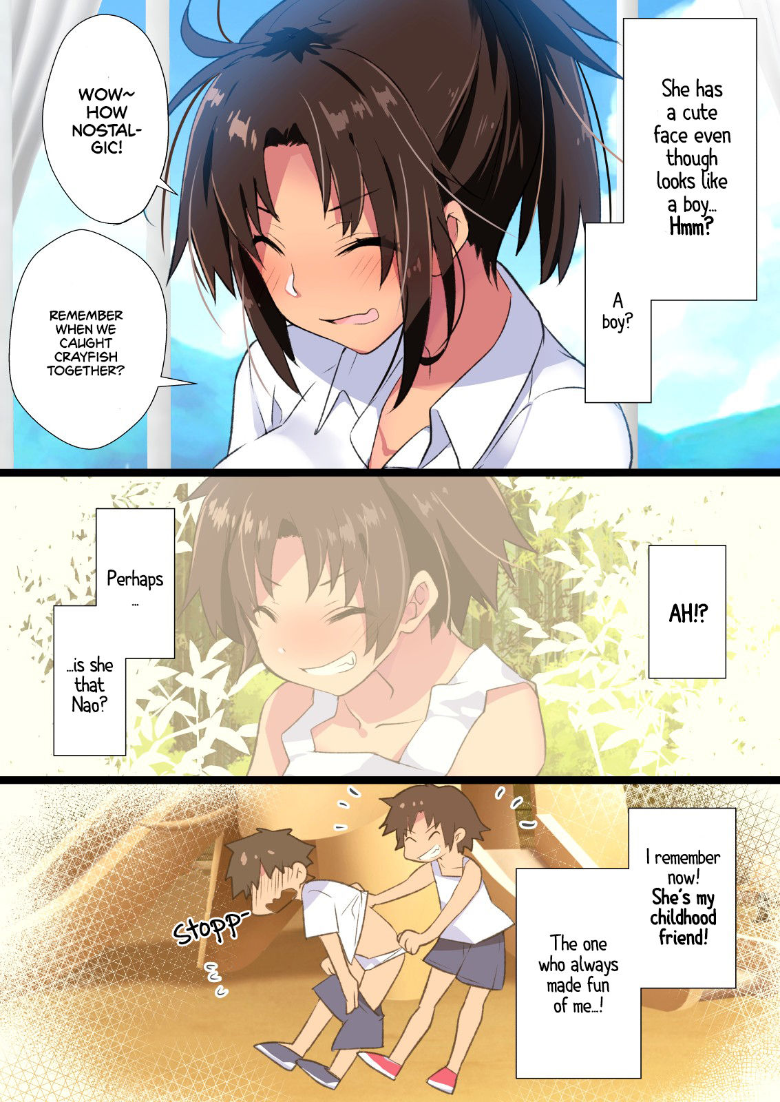 Inaka Osananajimi wa Hatsujouchuu! ~Muchimuchi Dosukebe Bitch ni Seichou Shita Osananajimi to Namahame Seikatsu~ page 4 full