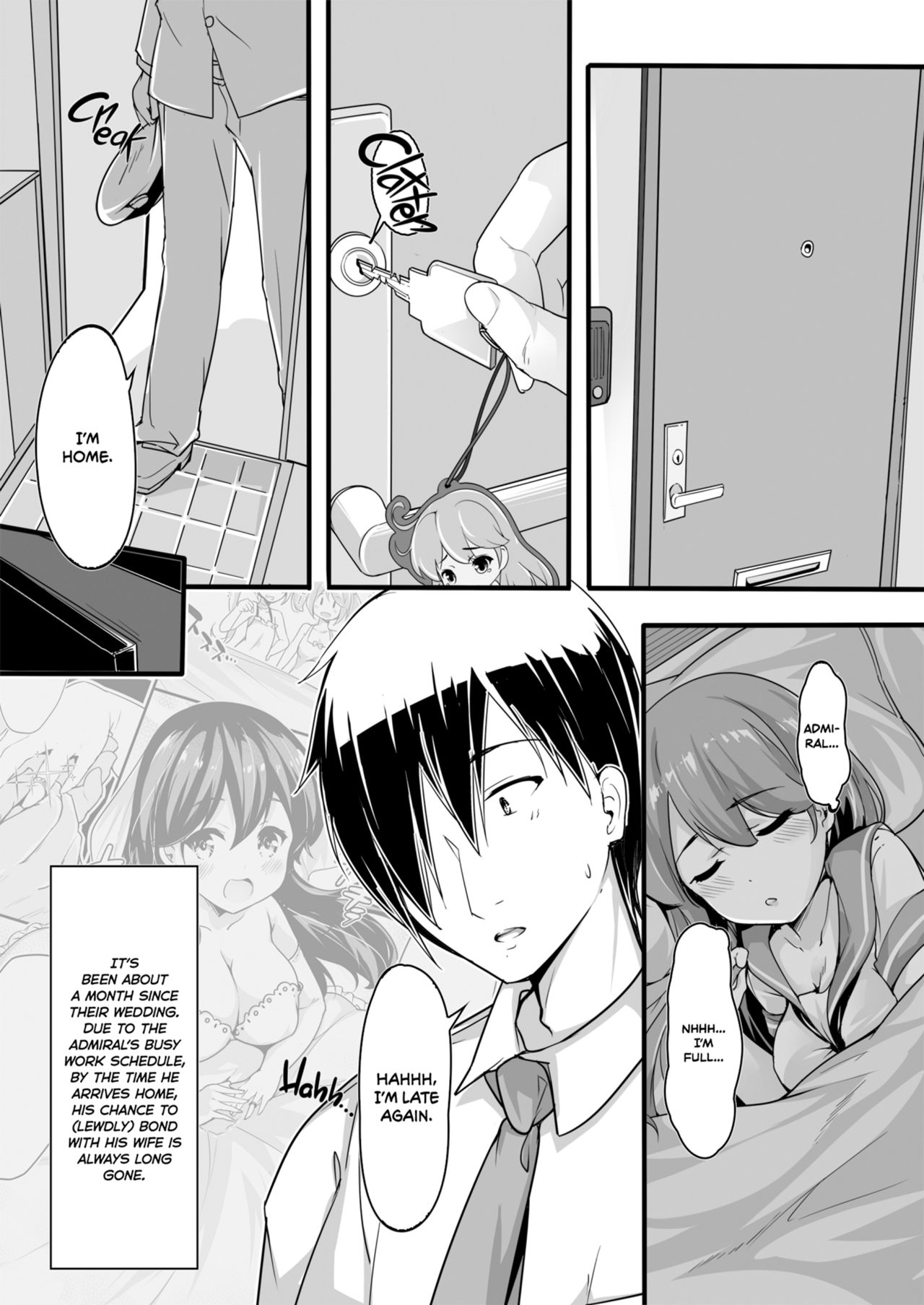 Teitoku no Koto, Oshitai Shiteimasu Kai | I Love My Admiral 2 page 4 full