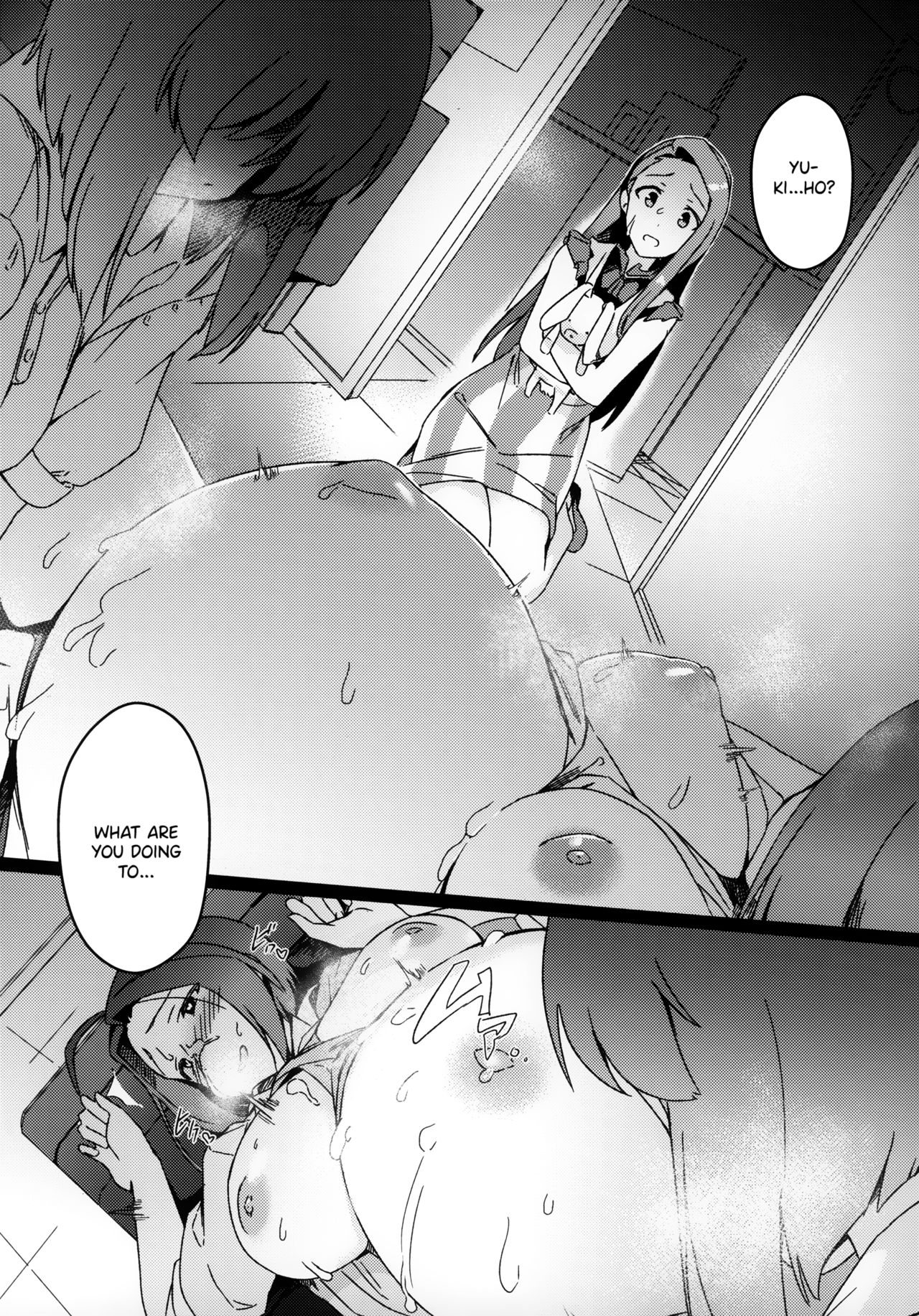 Yuki Chinpo Futanari Yukiho ga Bousou shite Iori to Ecchi shichau Hon page 4 full