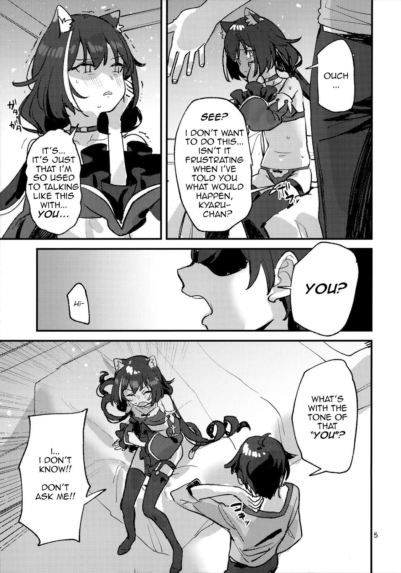 Datte Kyaru-chan Uragirimono da yo ne | Because Kyaru-chan is a traitor page 4 full