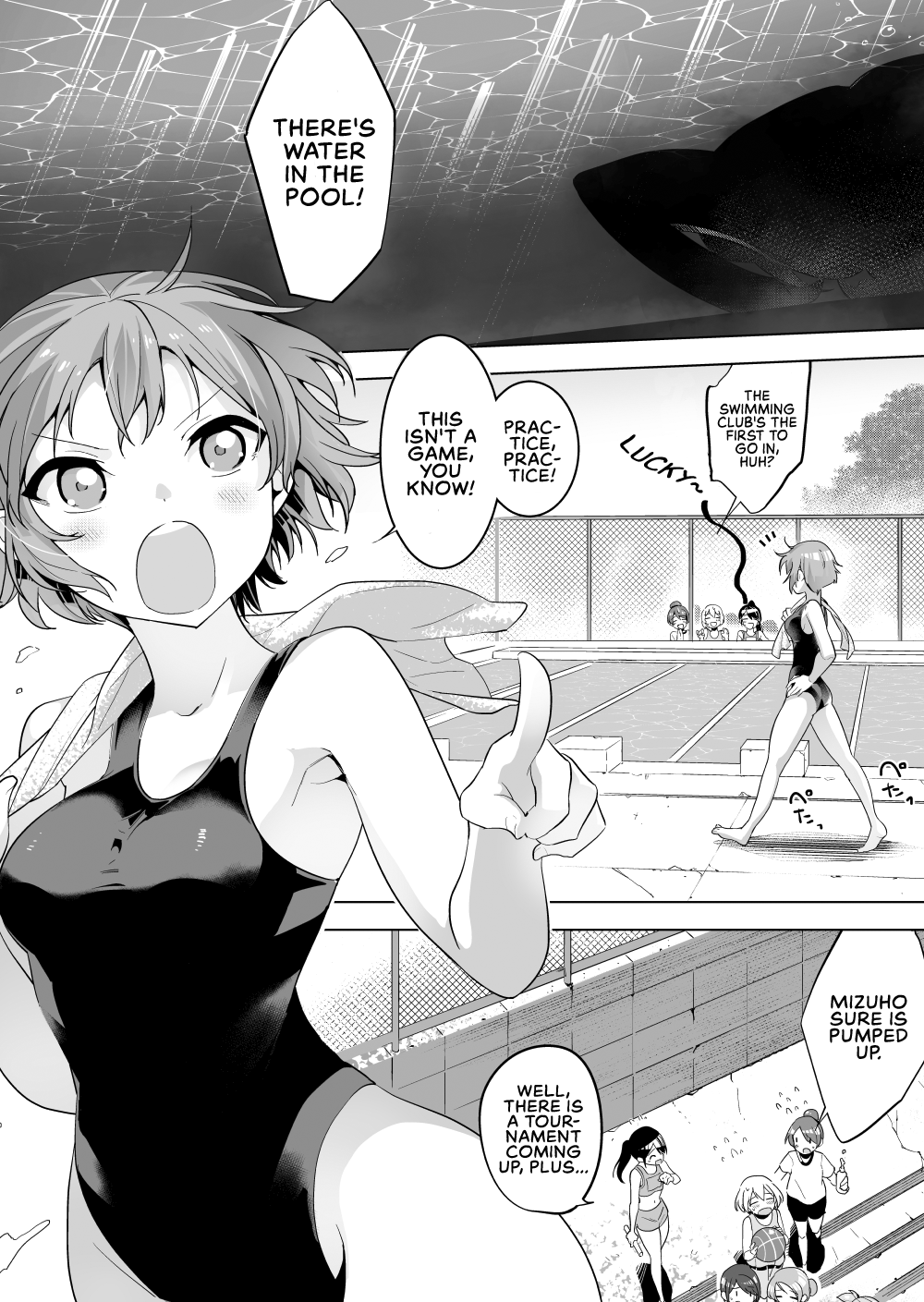 Tagame x Mizugi Shoujo page 1 full