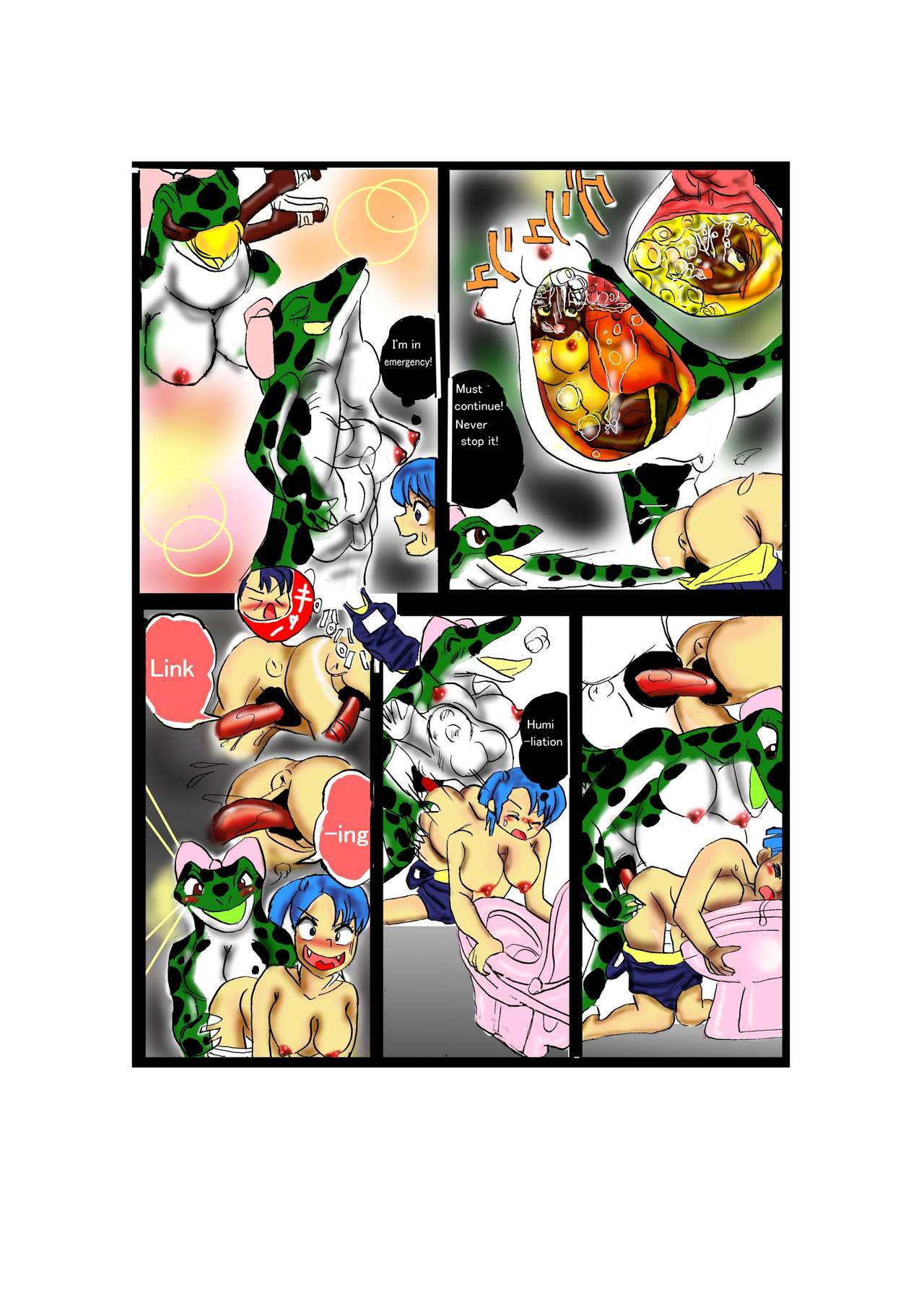 Waniko in the tabooed girl's bathroom page 10 full