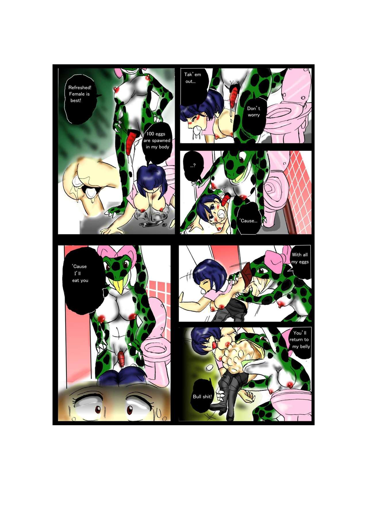 Waniko in the tabooed girl's bathroom page 4 full